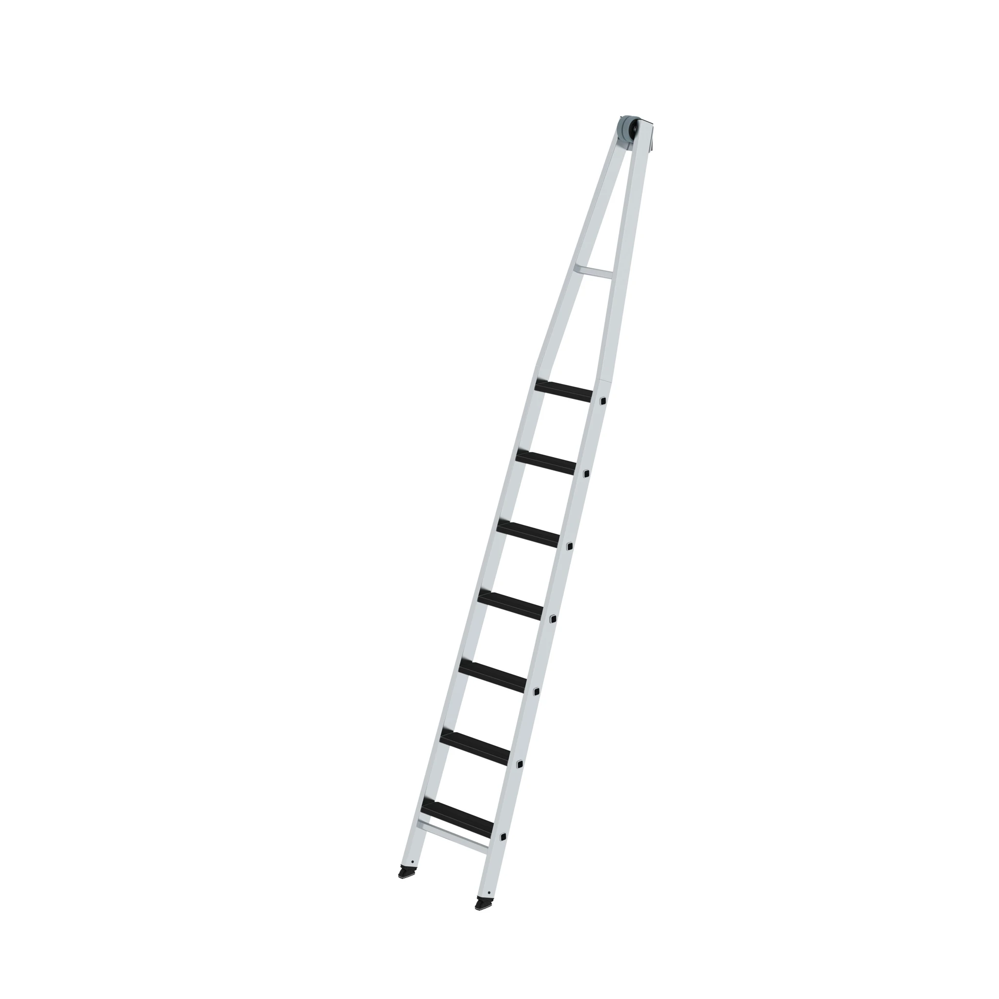 MUNK | Stufen-Glasreinigerleiter Oberteil mit clip-step R13 7 Stufen