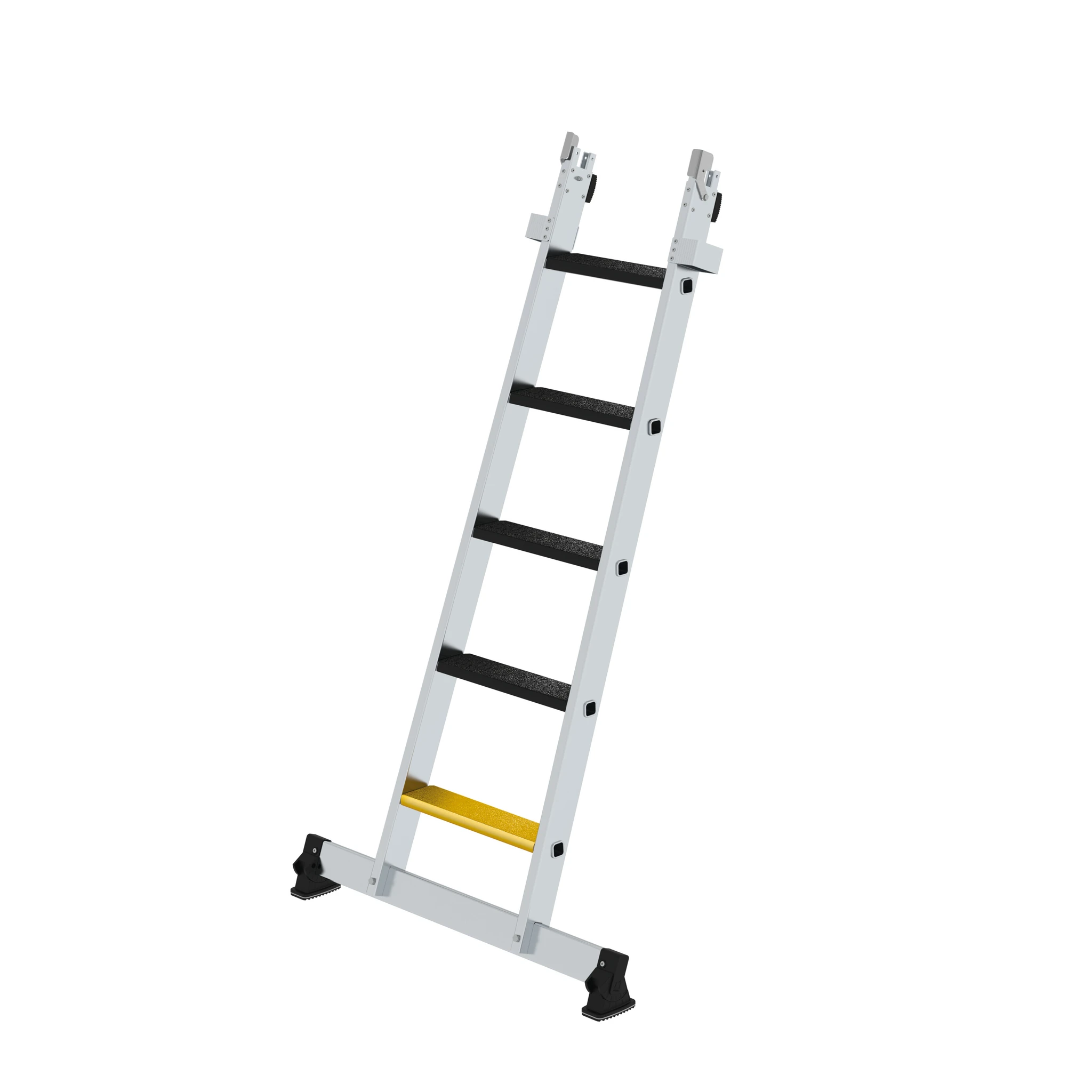 MUNK | Stufen-Glasreinigerleiter Unterteil nivello-Traverse & clip-step R13 5 Stufen