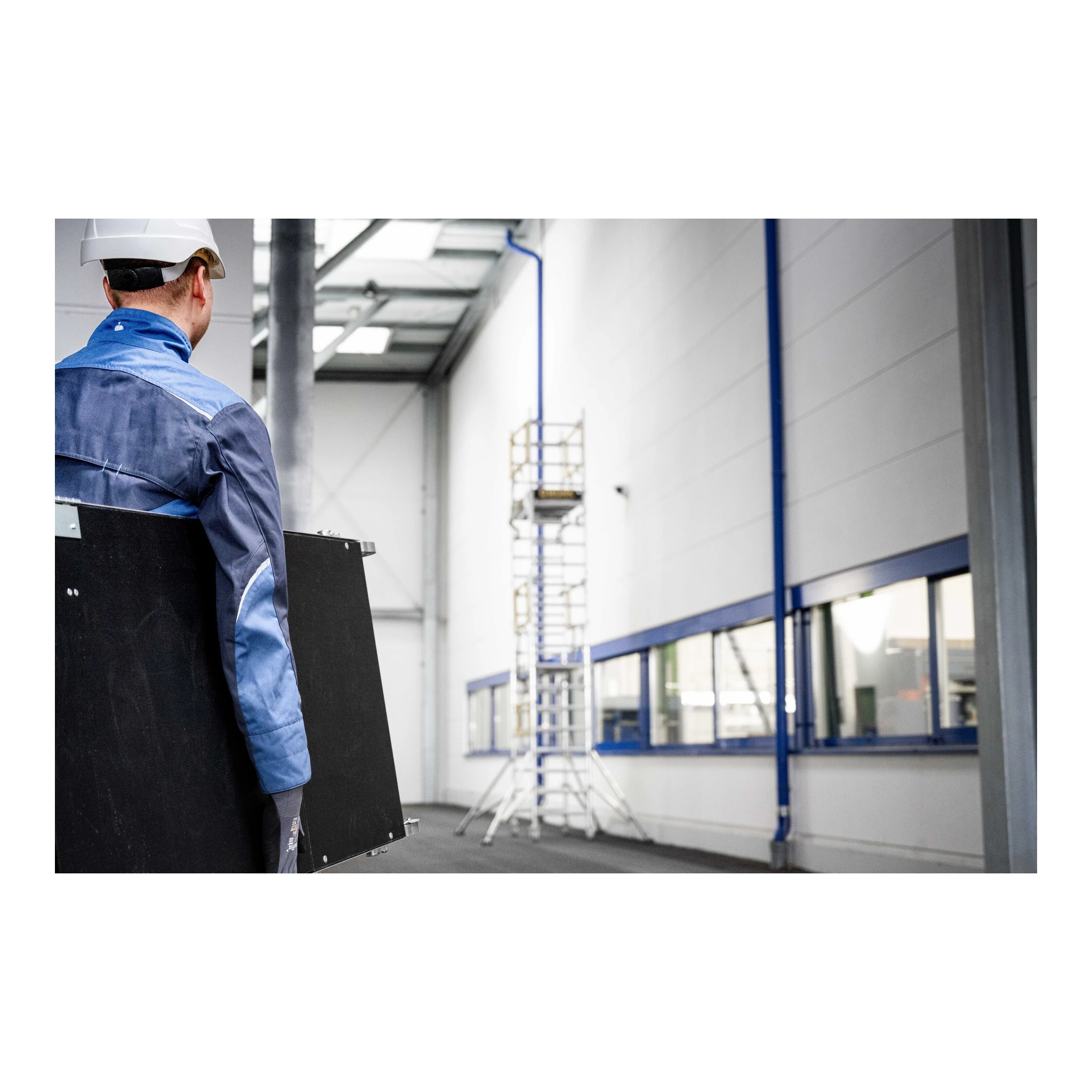 MUNK | FlexxTower SG ergo mit vorlaufendem Geländer Plattformhöhe 2,10 m – Bild 6