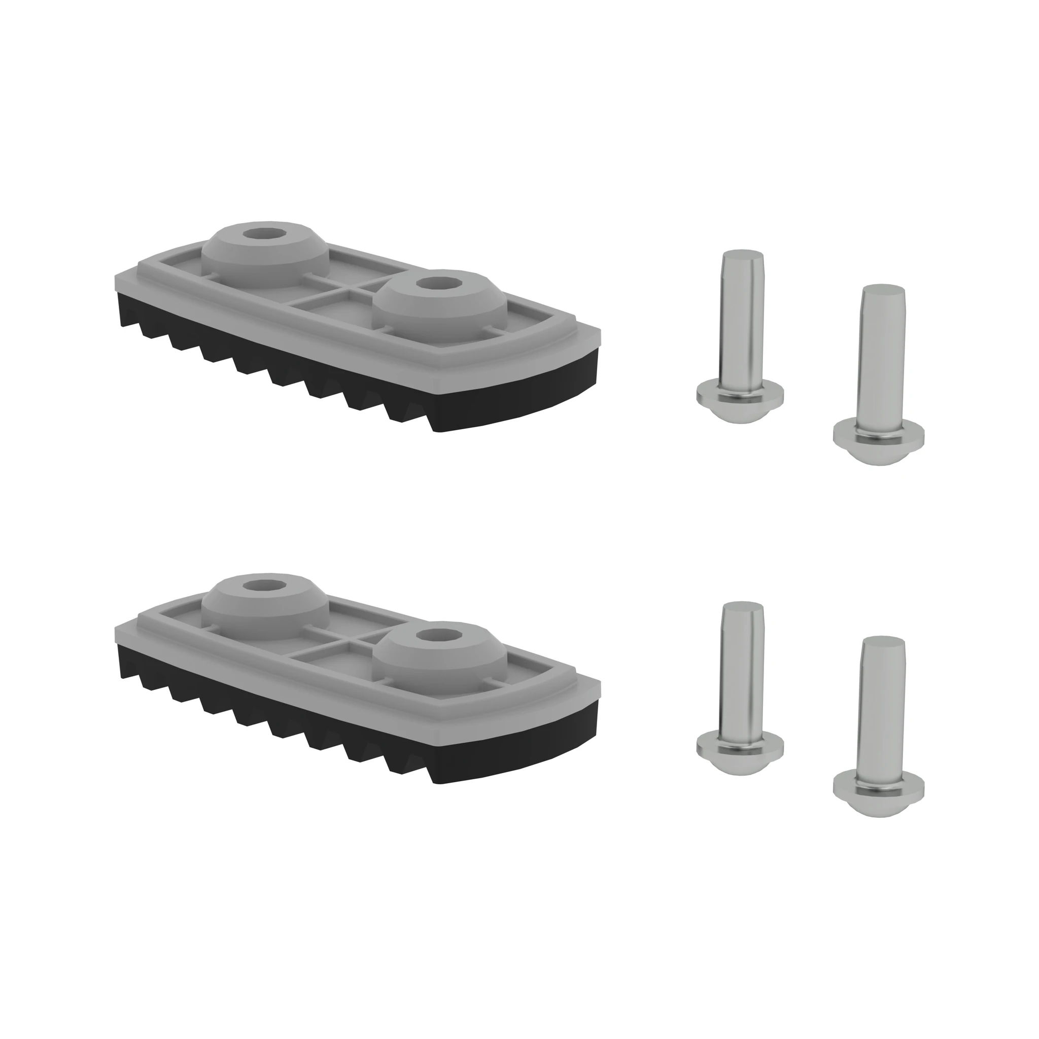 MUNK | nivello®-Fußplatte Standard für Holmhöhe 58/73 mm