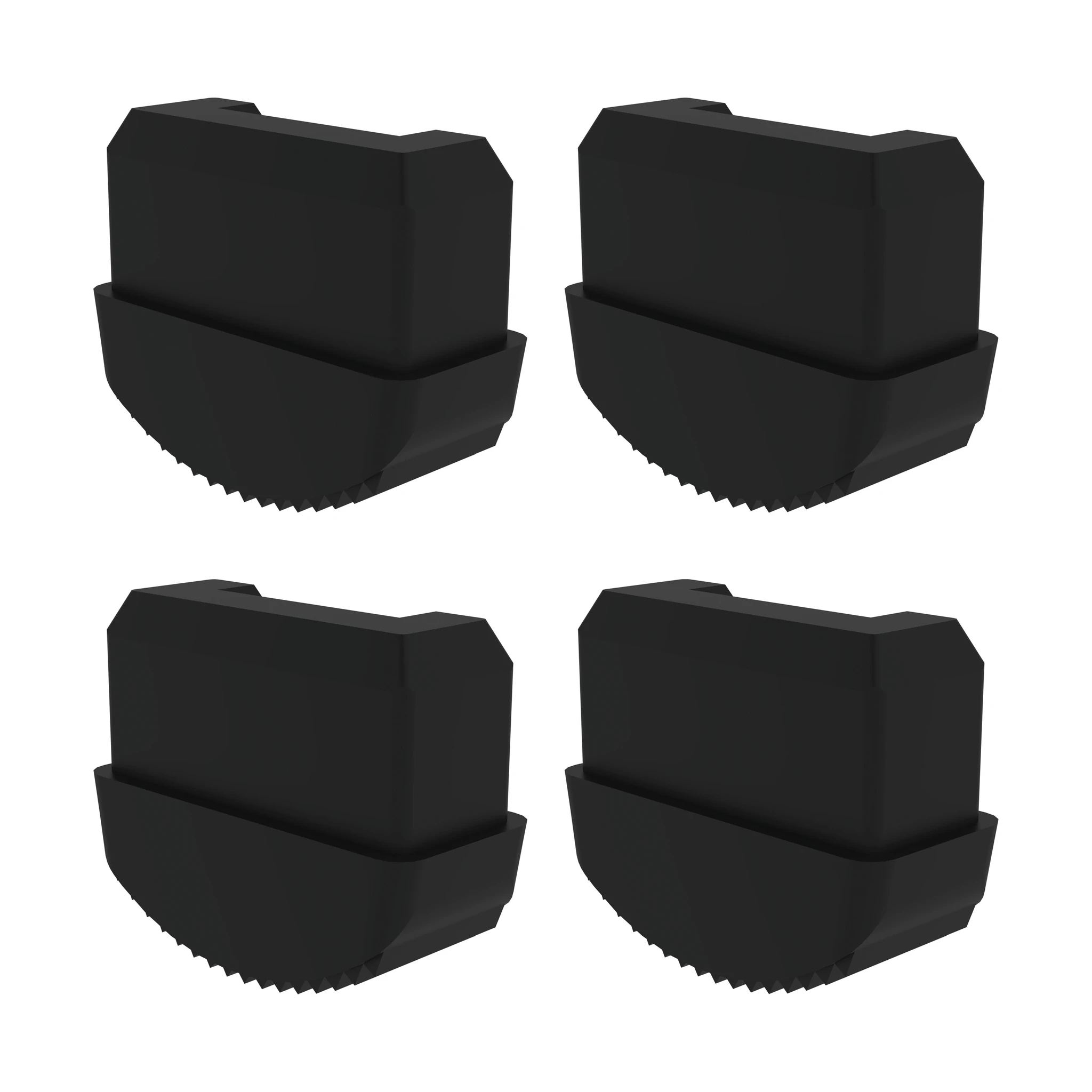 MUNK | Innenschuh für Podesttreppe für Holmmaß 57x24 mm