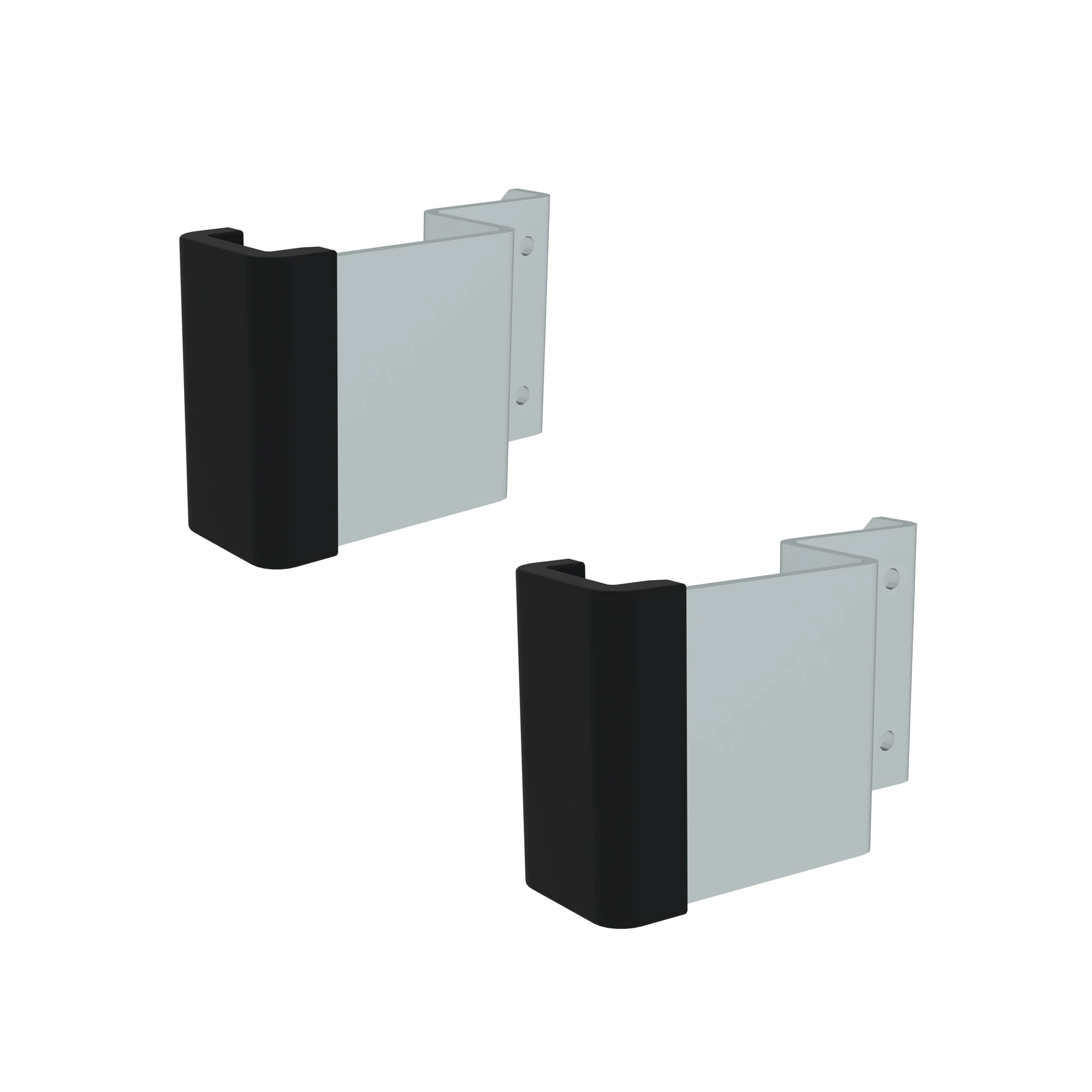 MUNK | Führungsbeschlag unten für 2-teilige Seilzugleitern 73x25 mm