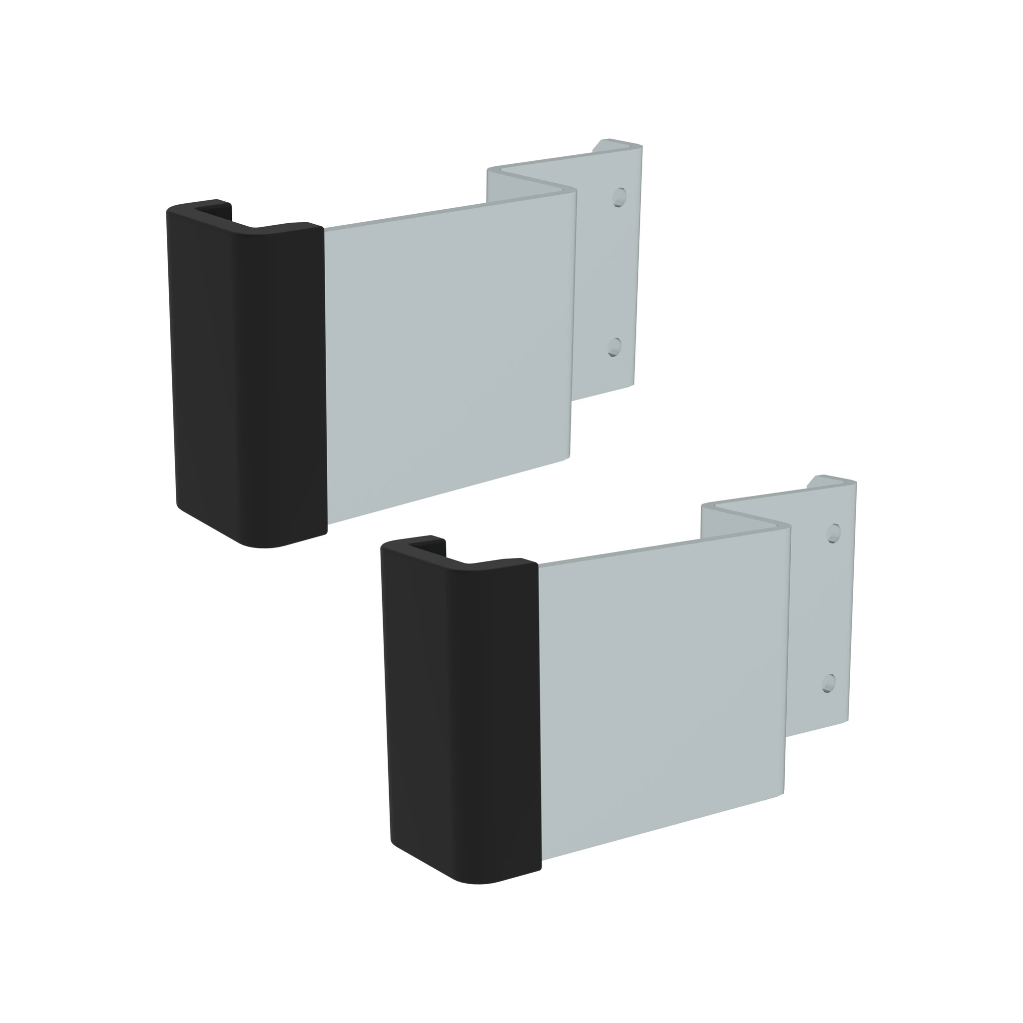 MUNK | Führungsbeschlag unten für 2-teilige Seilzugleitern 98x25 mm