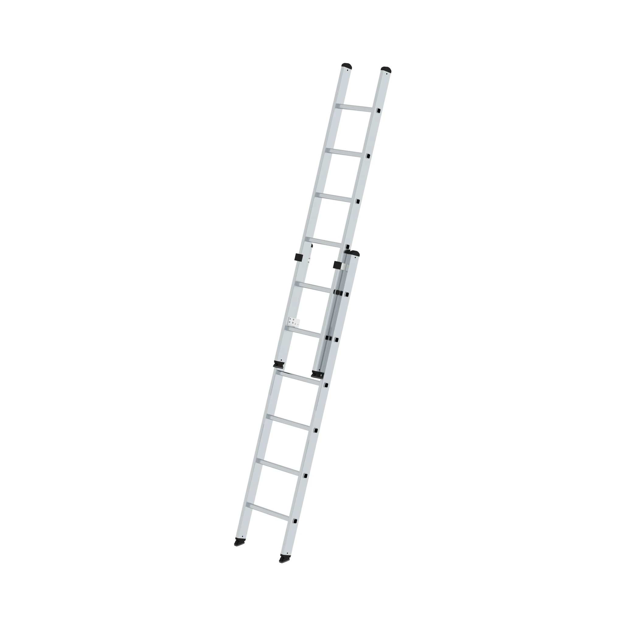 MUNK | Sprossen-Schiebeleiter 2-teilig ohne Traverse 2x6 Sprossen