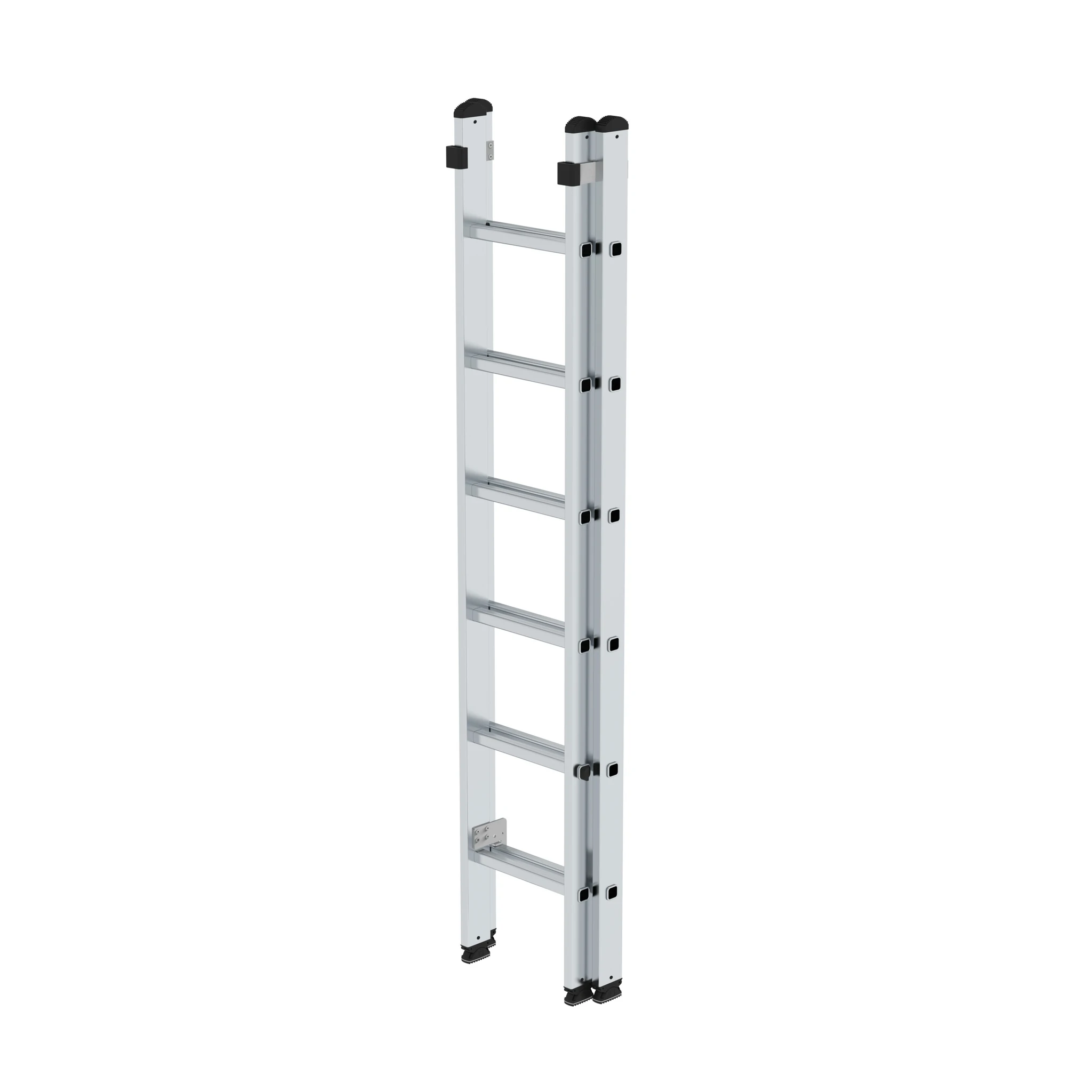 MUNK | Sprossen-Schiebeleiter 2-teilig ohne Traverse 2x6 Sprossen – Bild 2
