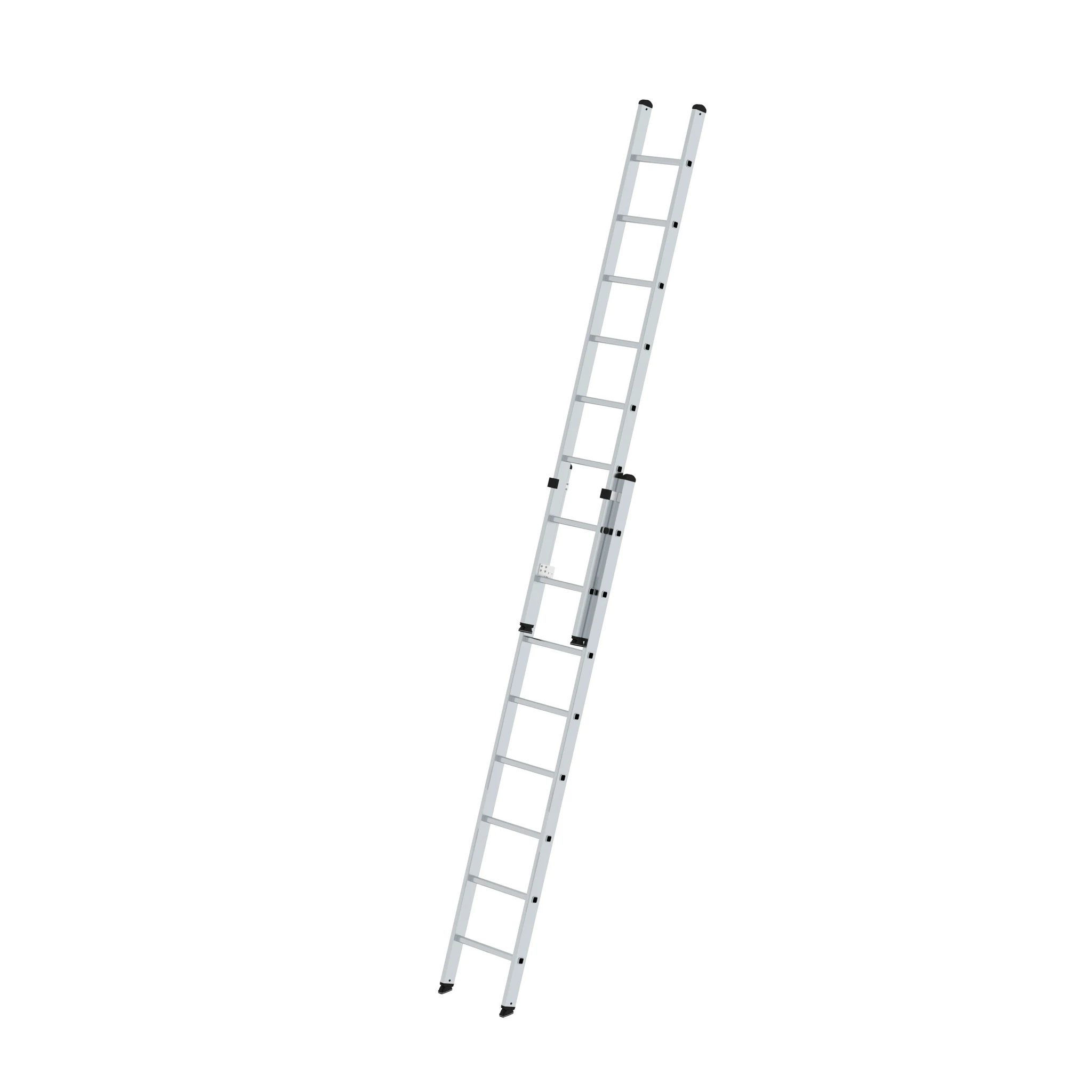 MUNK | Sprossen-Schiebeleiter 2-teilig ohne Traverse 2x8 Sprossen
