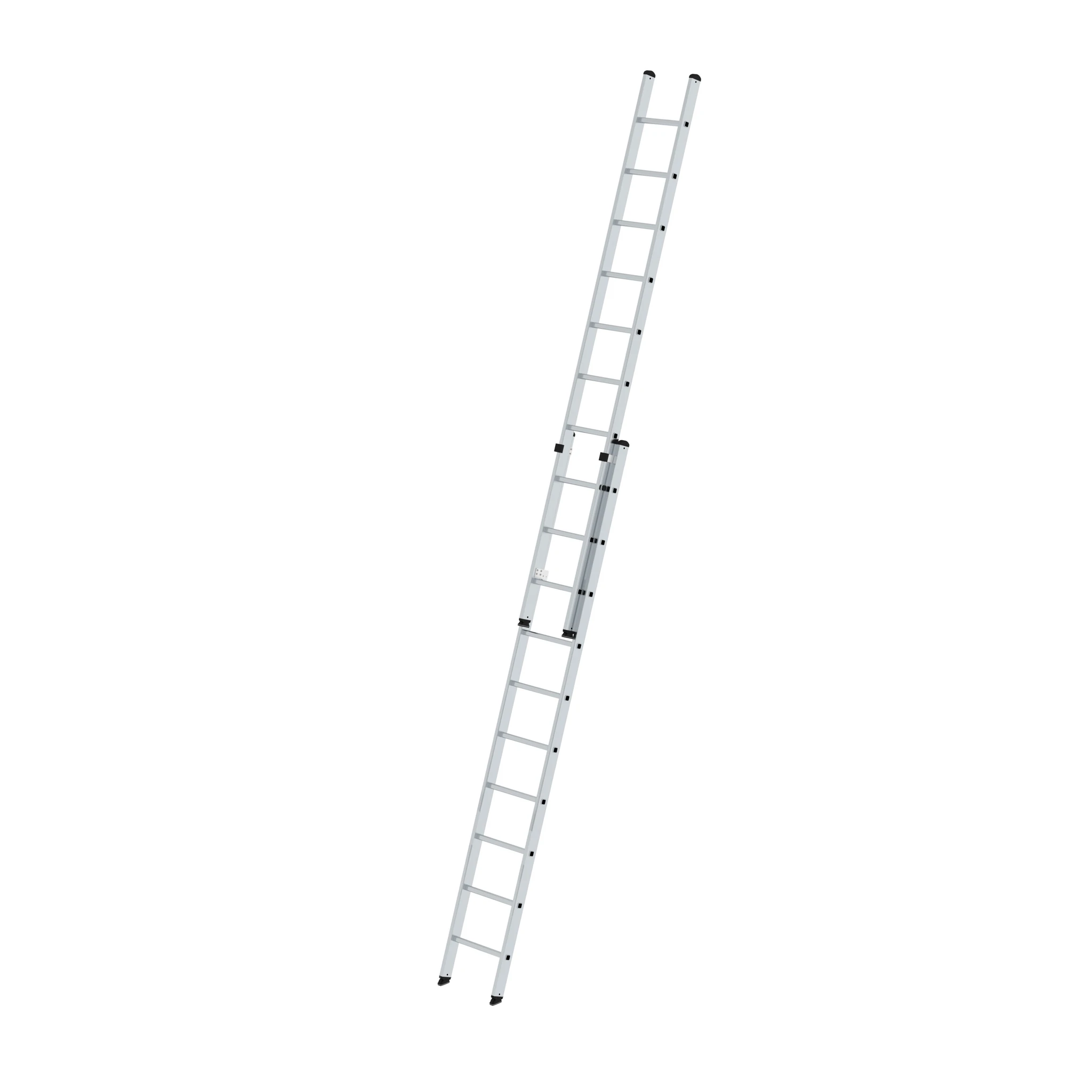 MUNK | Sprossen-Schiebeleiter 2-teilig ohne Traverse 2x10 Sprossen