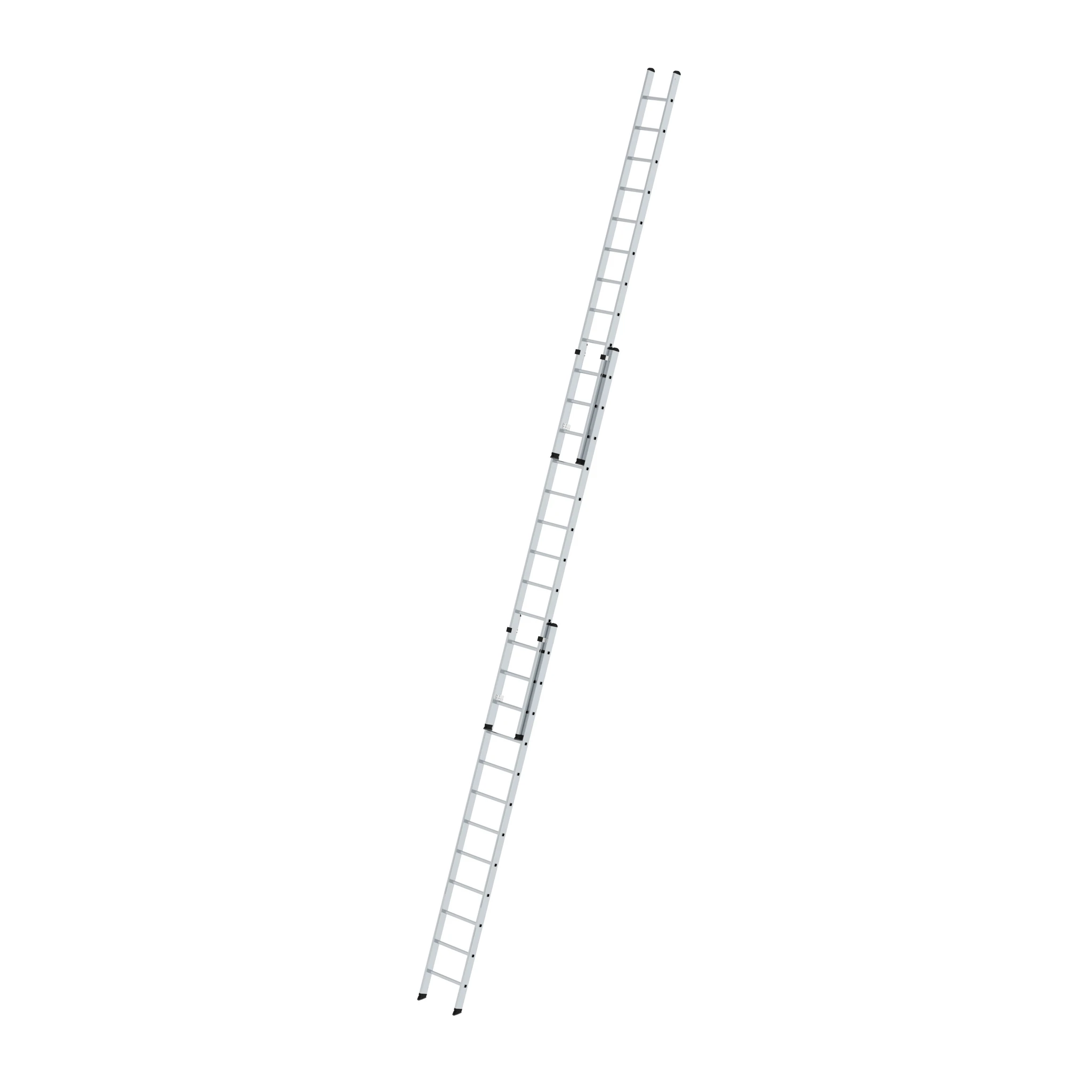 MUNK | Sprossen-Schiebeleiter 3-teilig ohne Traverse 3x12 Sprossen