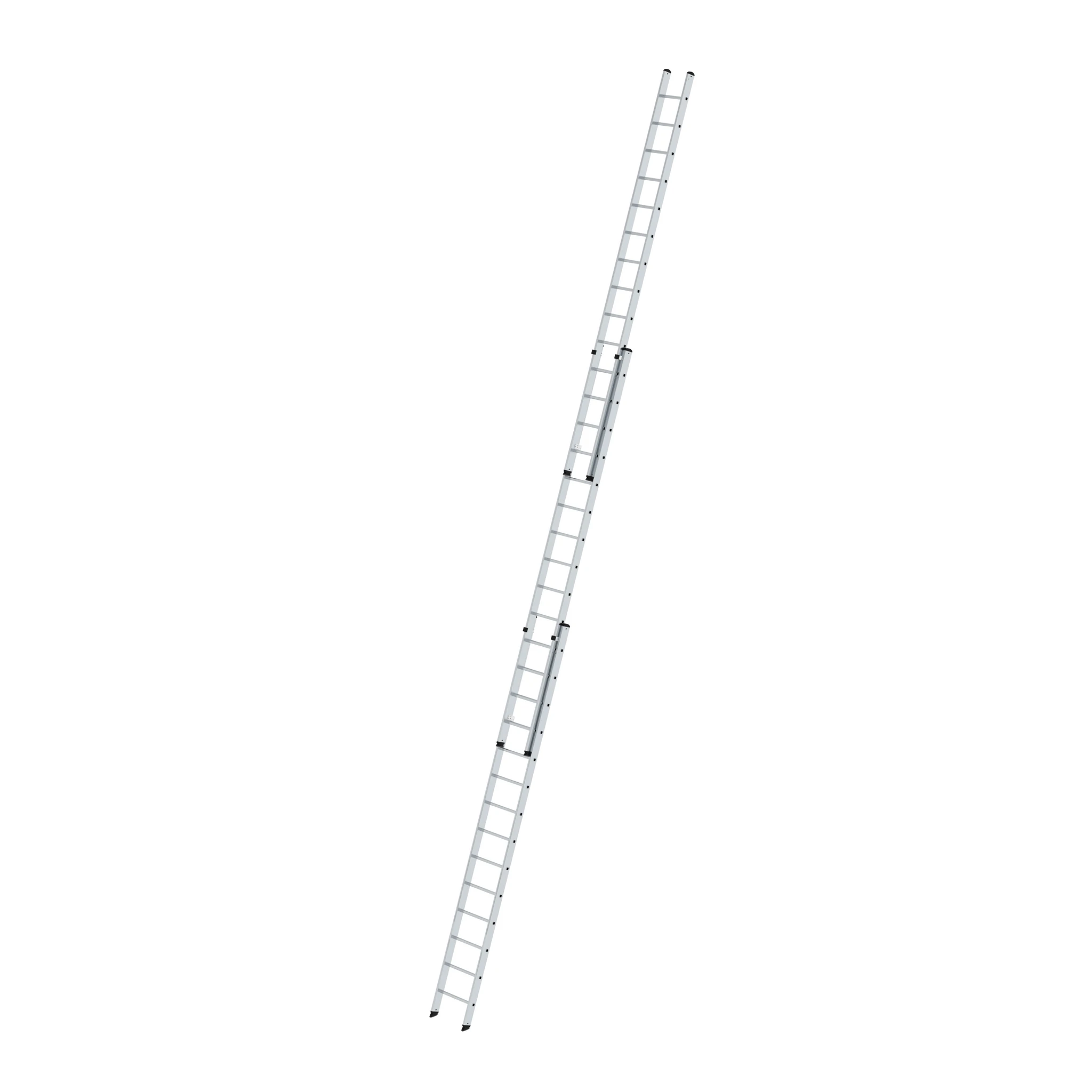 MUNK | Sprossen-Schiebeleiter 3-teilig ohne Traverse 3x14 Sprossen