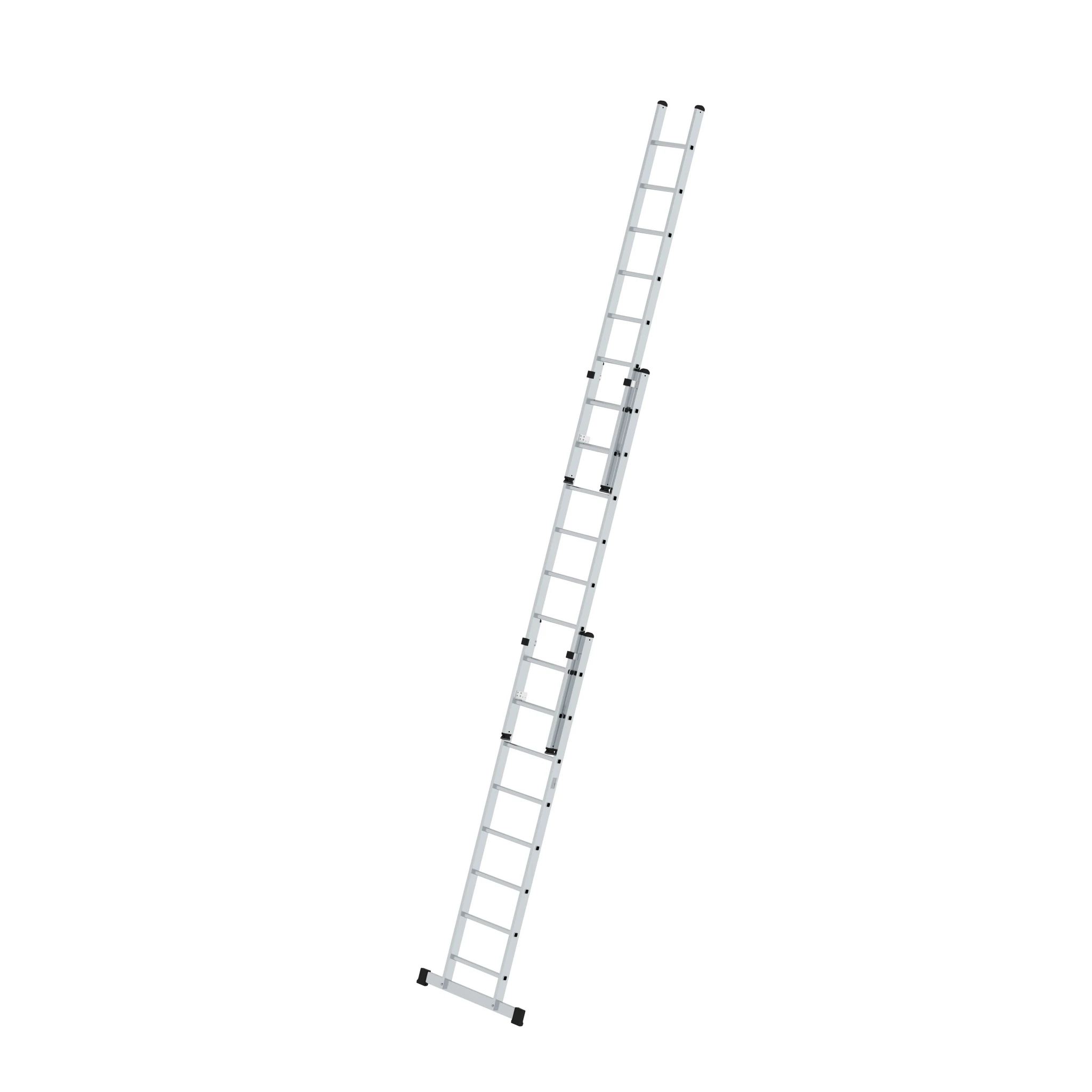 MUNK | Sprossen-Schiebeleiter 3-teilig mit Standard-Traverse 3x8 Sprossen