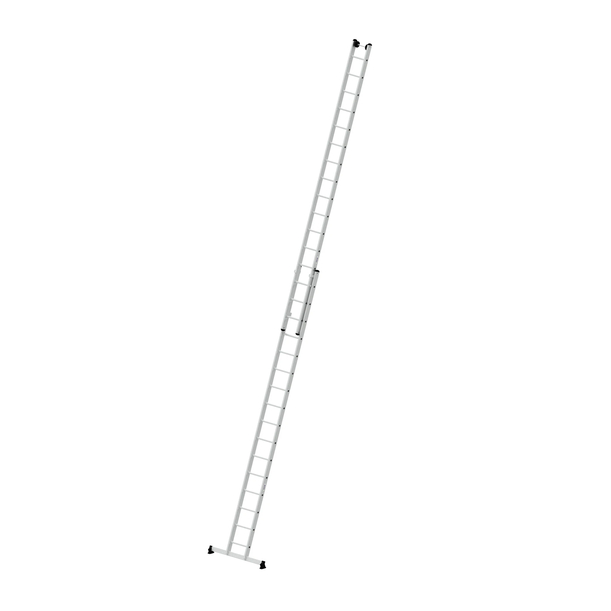 MUNK | Sprossen-Schiebeleiter 2-teilig mit nivello®-Traverse 2x16 Sprossen