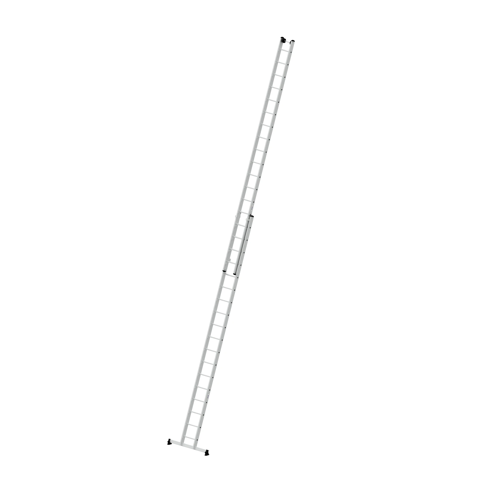 MUNK | Sprossen-Schiebeleiter 2-teilig mit nivello®-Traverse 2x18 Sprossen