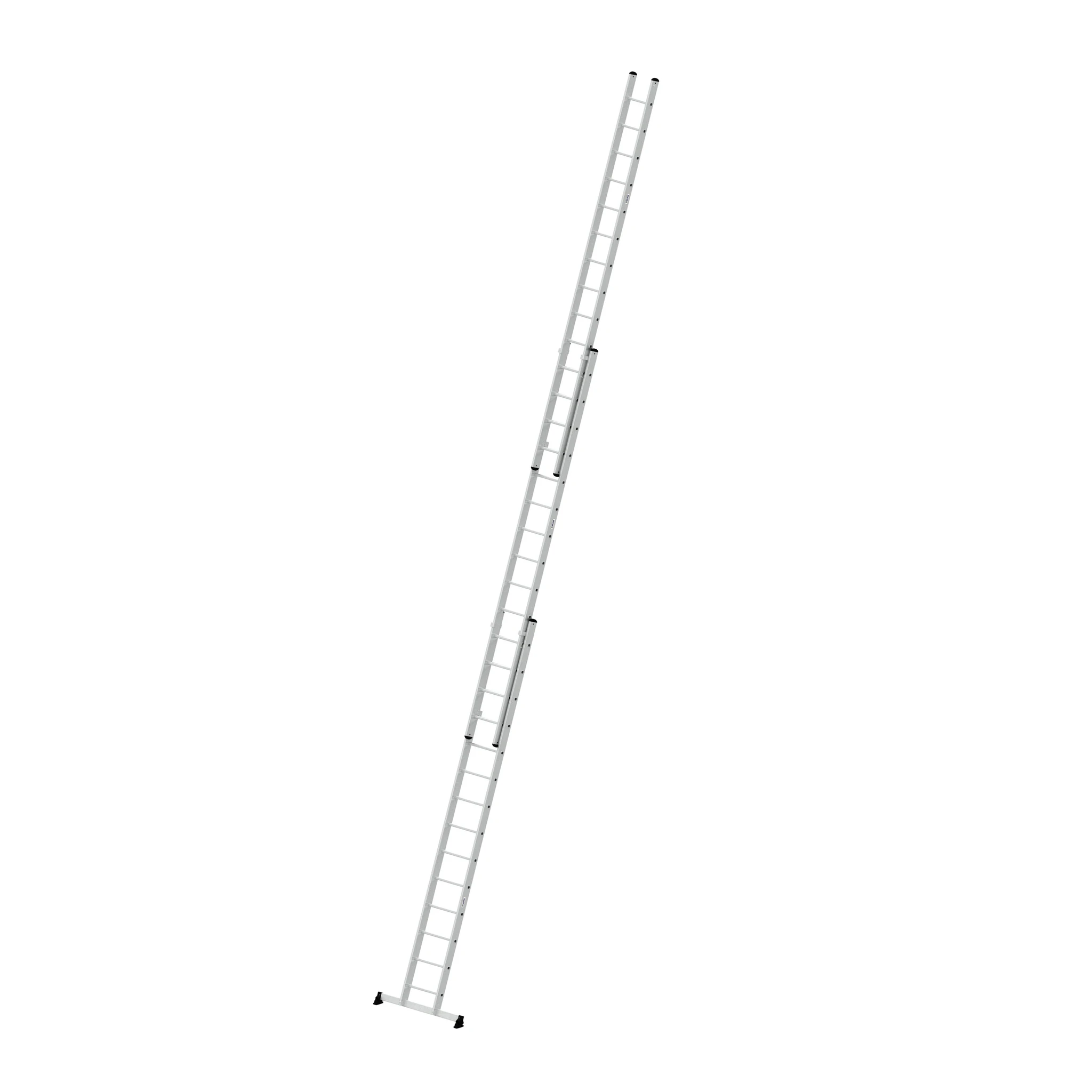 MUNK | Sprossen-Schiebeleiter 3-teilig mit nivello®-Traverse 3x14 Sprossen