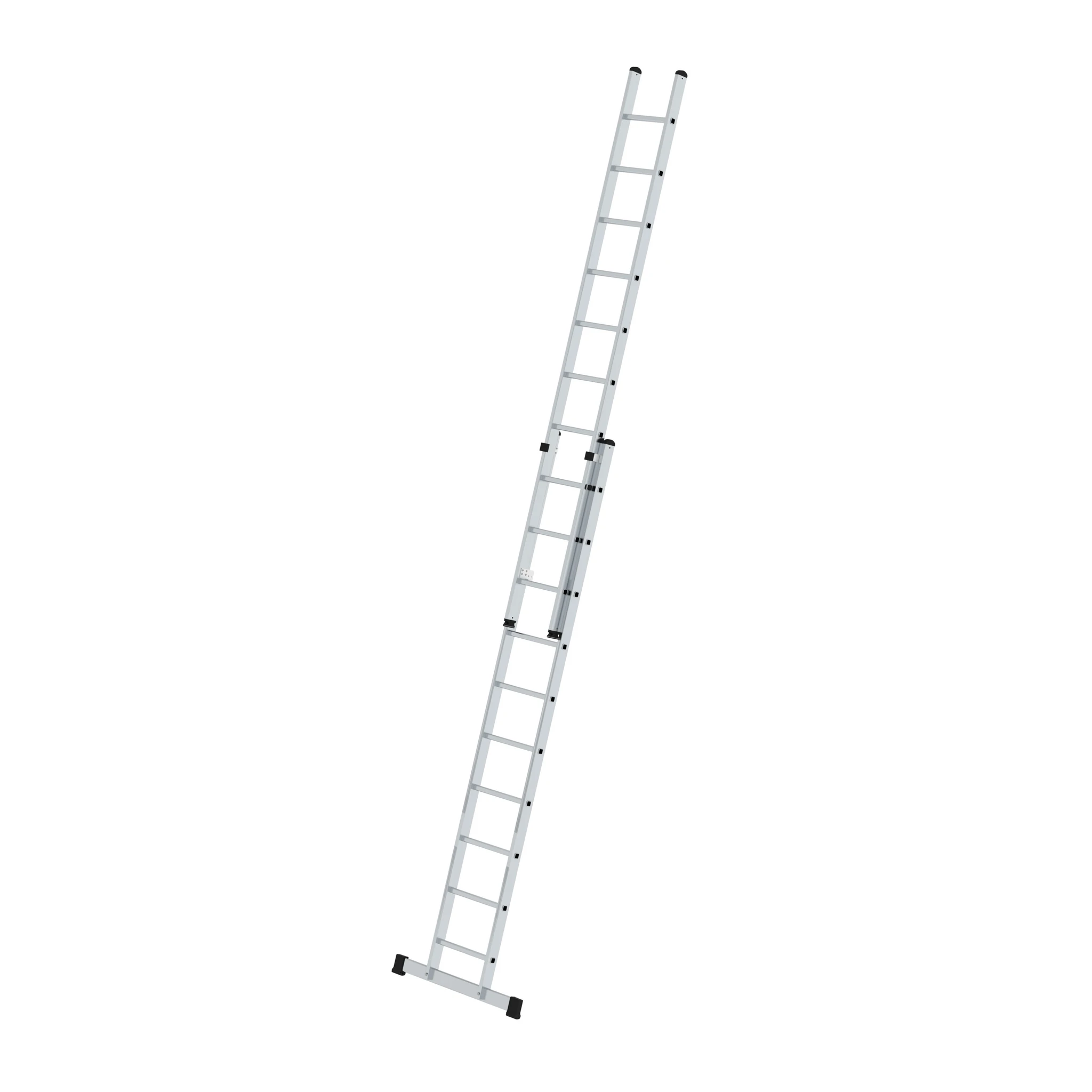 MUNK | Sprossen-Schiebeleiter 2-teilig mit Standard-Traverse 2x10 Sprossen