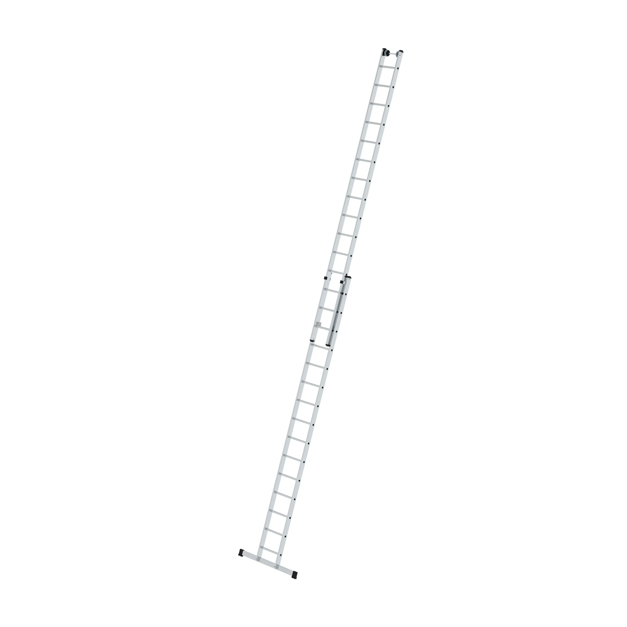 MUNK | Sprossen-Schiebeleiter 2-teilig mit Standard-Traverse 2x15 Sprossen