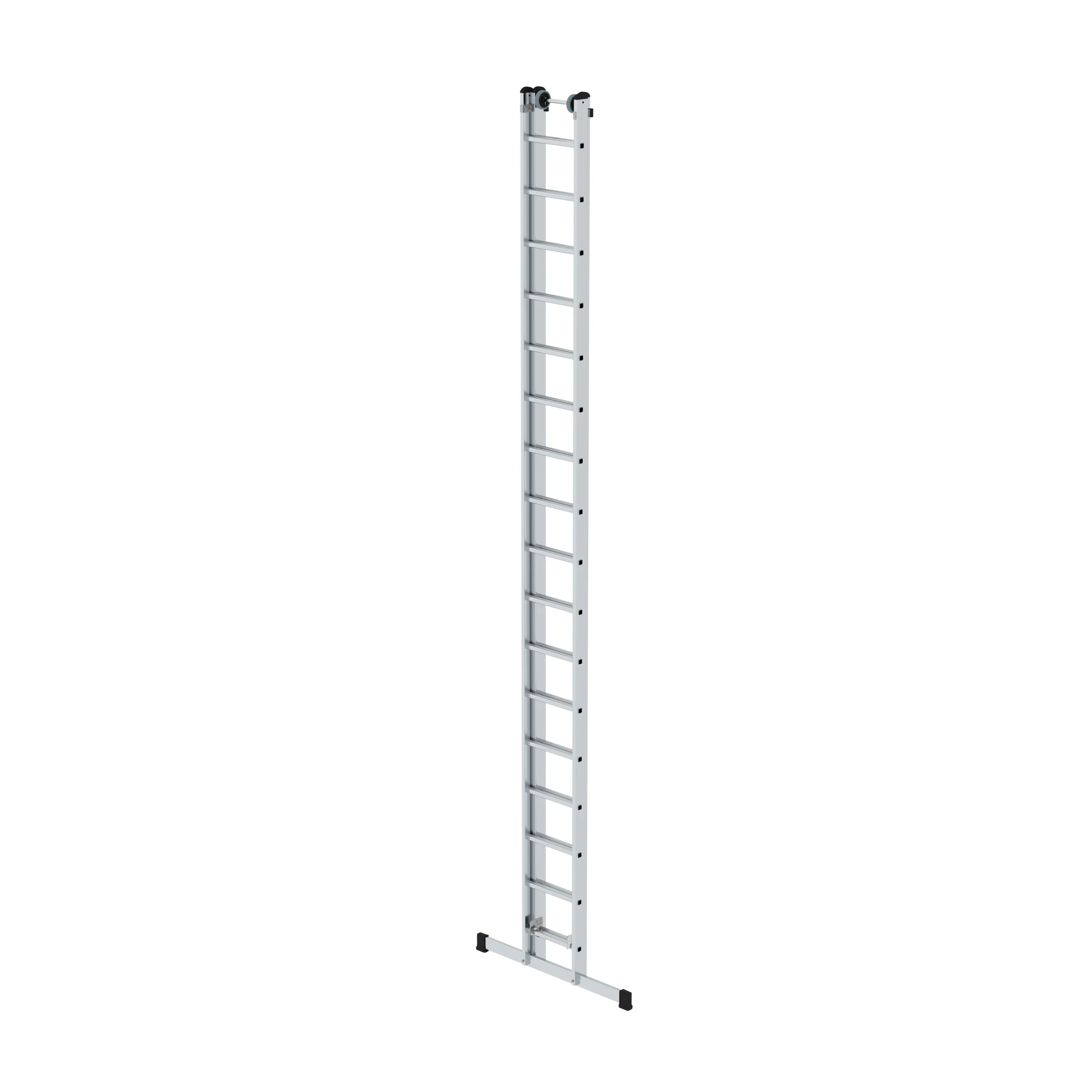 MUNK | Sprossen-Schiebeleiter 2-teilig mit Standard-Traverse 2x17 Sprossen – Bild 2