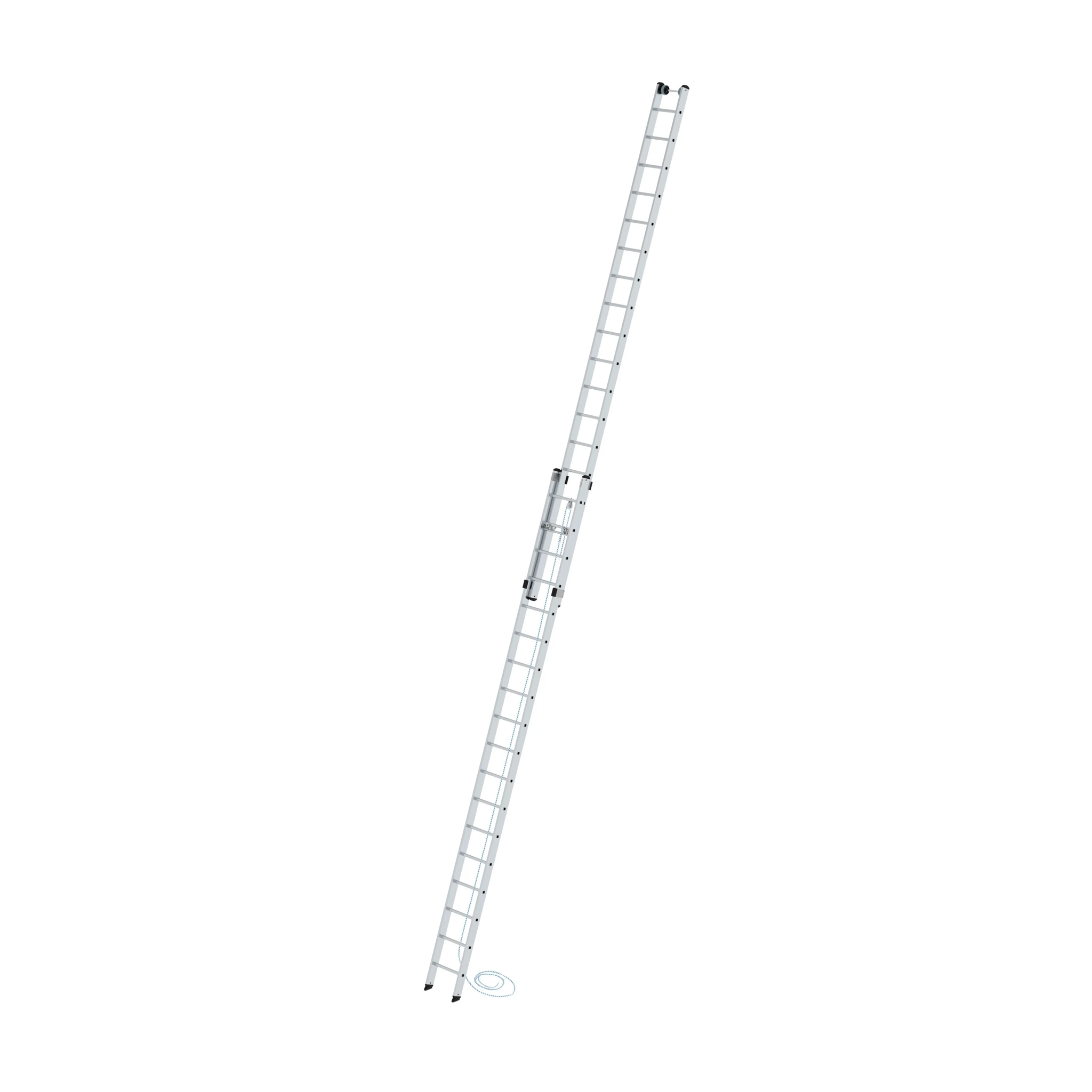 MUNK | Sprossen-Seilzugleiter 2-teilig ohne Traverse 2x18 Sprossen