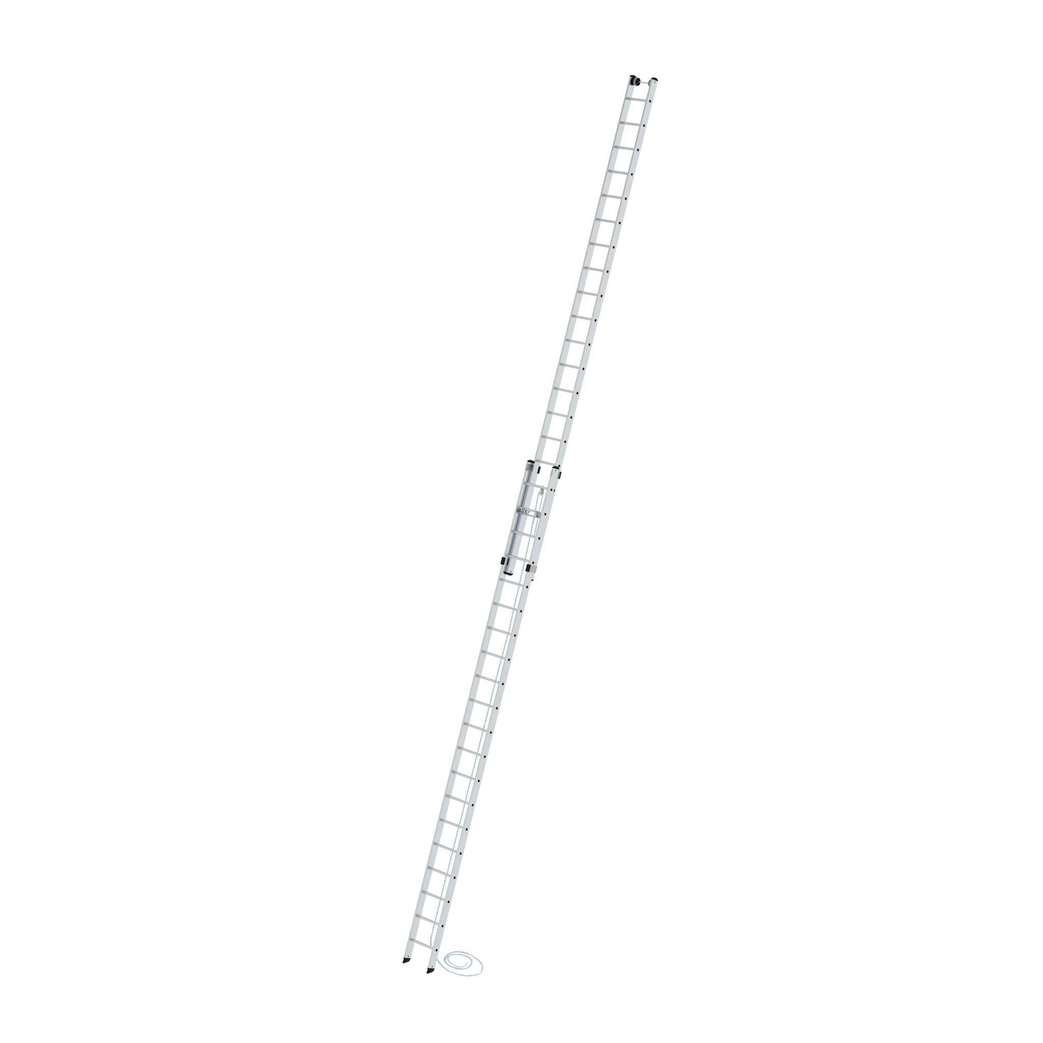 MUNK | Sprossen-Seilzugleiter 2-teilig ohne Traverse 2x20 Sprossen