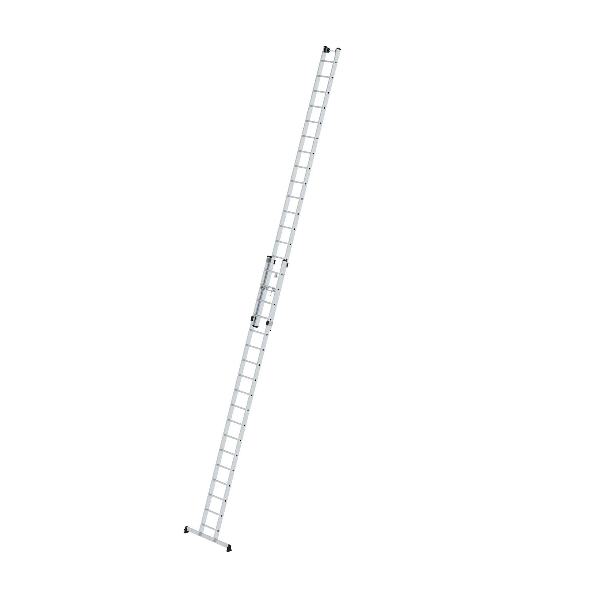 MUNK | Sprossen-Seilzugleiter 2-teilig mit nivello®-Traverse 2x18 Sprossen