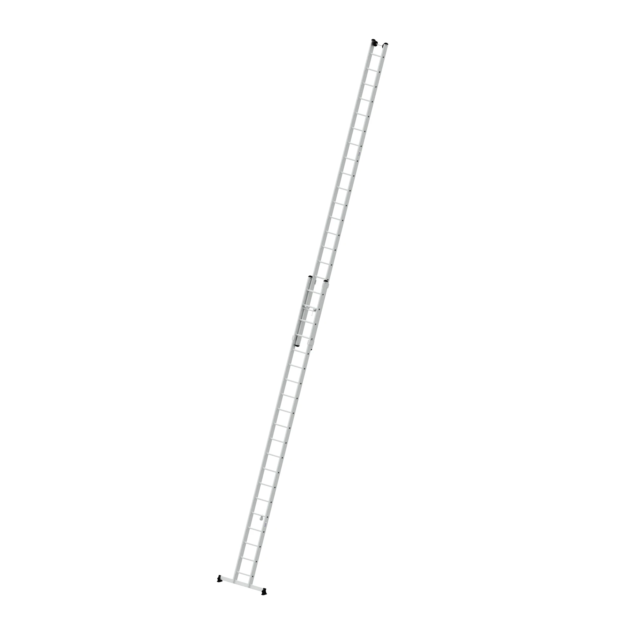 MUNK | Sprossen-Seilzugleiter 2-teilig mit nivello®-Traverse 2x20 Sprossen