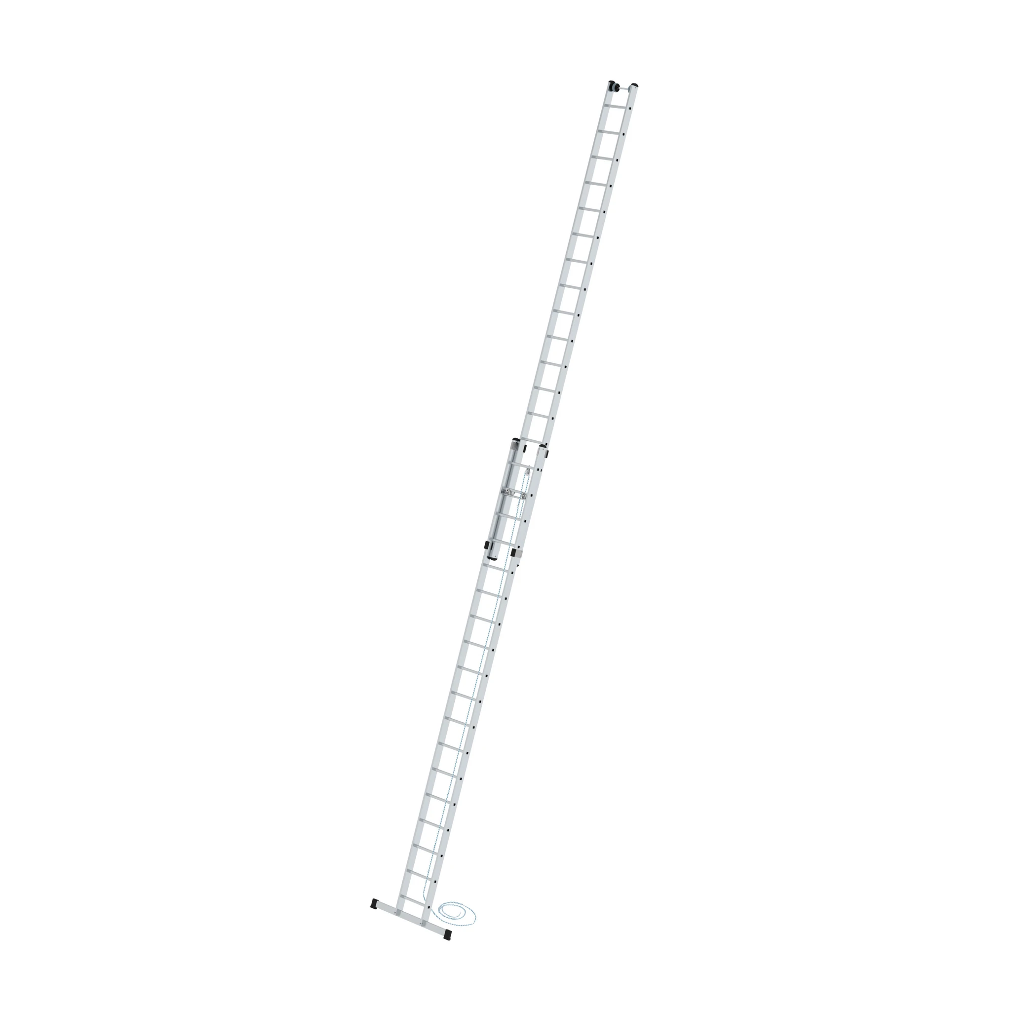 MUNK | Sprossen-Seilzugleiter 2-teilig mit Standard-Traverse 2x18 Sprossen