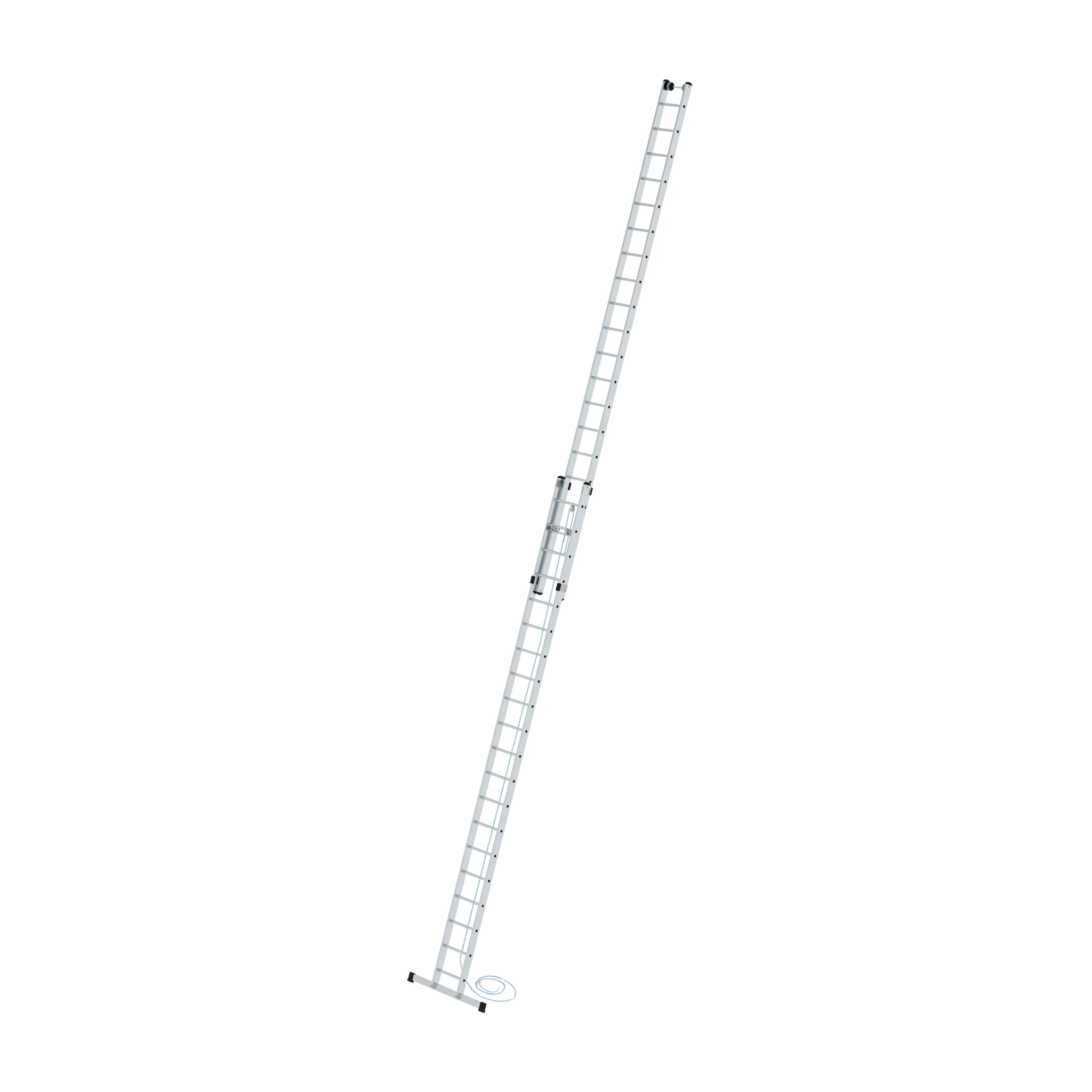 MUNK | Sprossen-Seilzugleiter 2-teilig mit Standard-Traverse 2x20 Sprossen