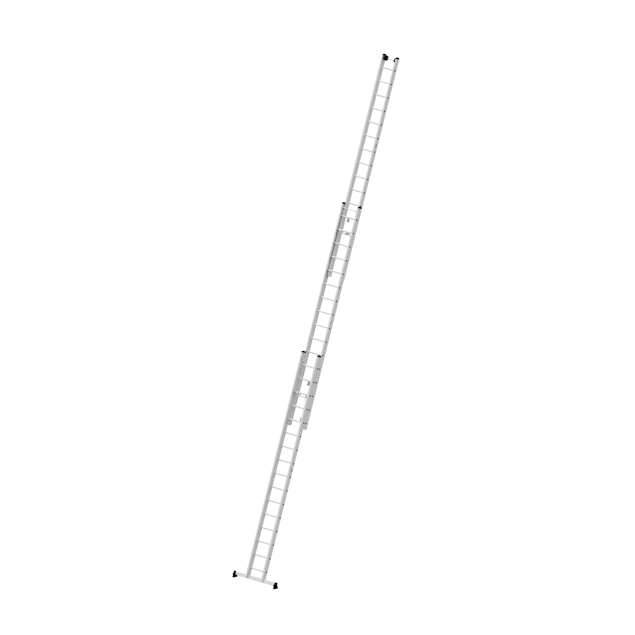 MUNK | Sprossen-Seilzugleiter 3-teilig mit nivello®-Traverse 3x16 Sprossen