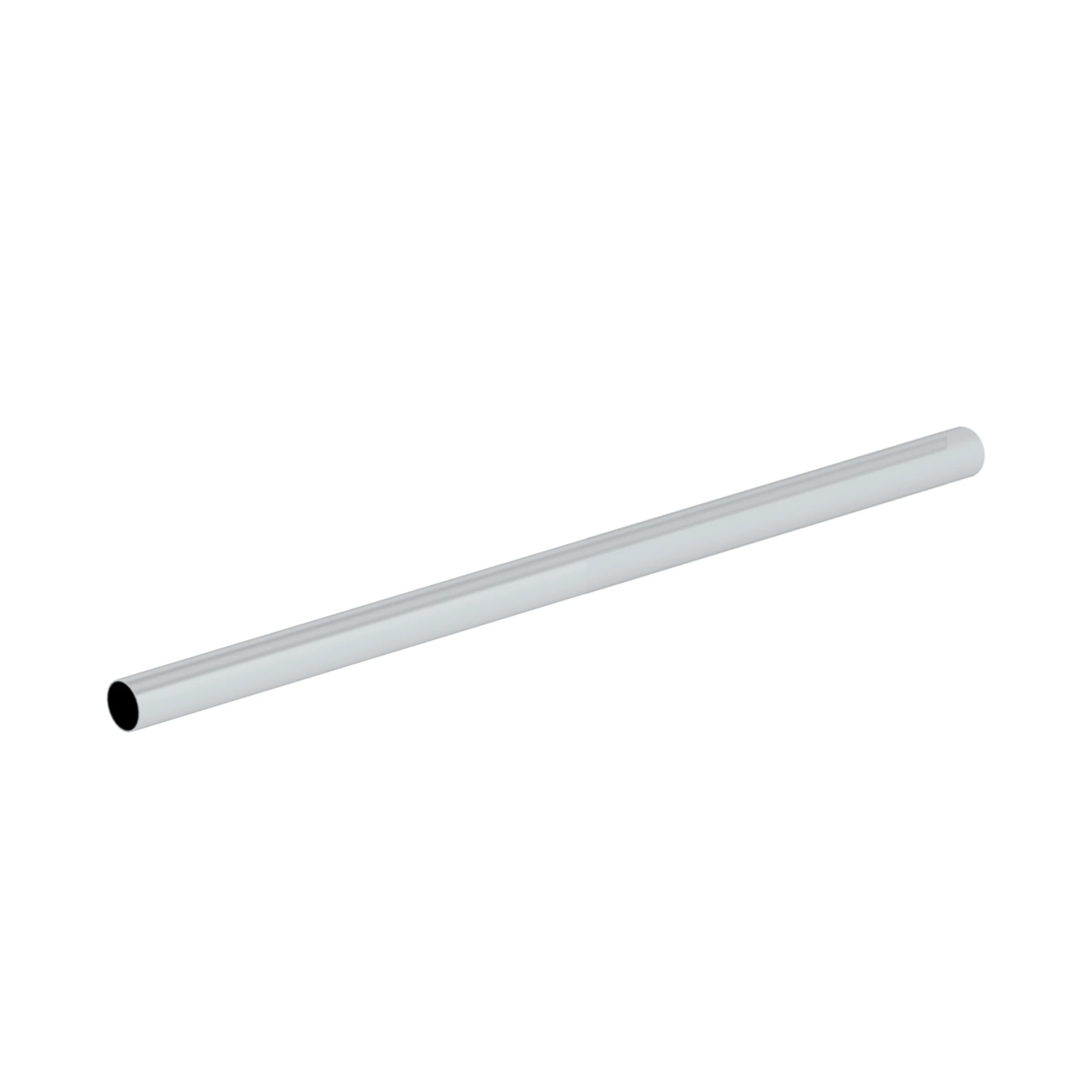 MUNK | Schienenanlage für Regalleitern: Aluminium-Rohr Länge 1000 mm