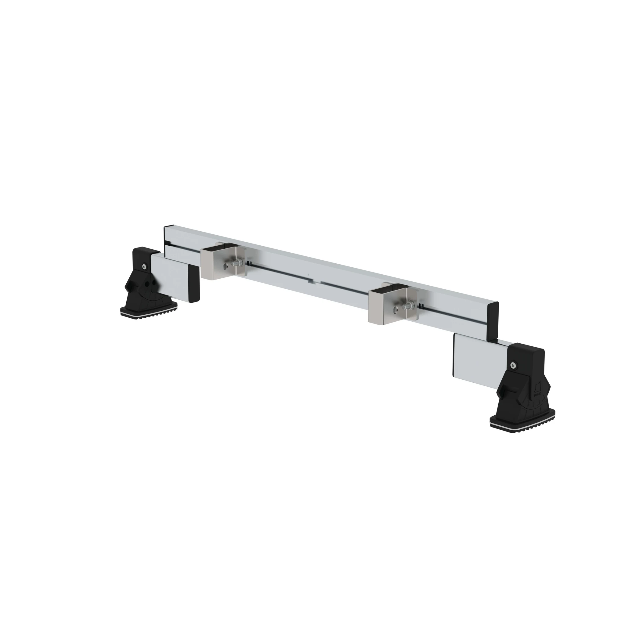 MUNK | Nachrüst-Traverse mit nivello®-Leiterschuh Breite 0,93 m mit Holmhöhe 58 mm
