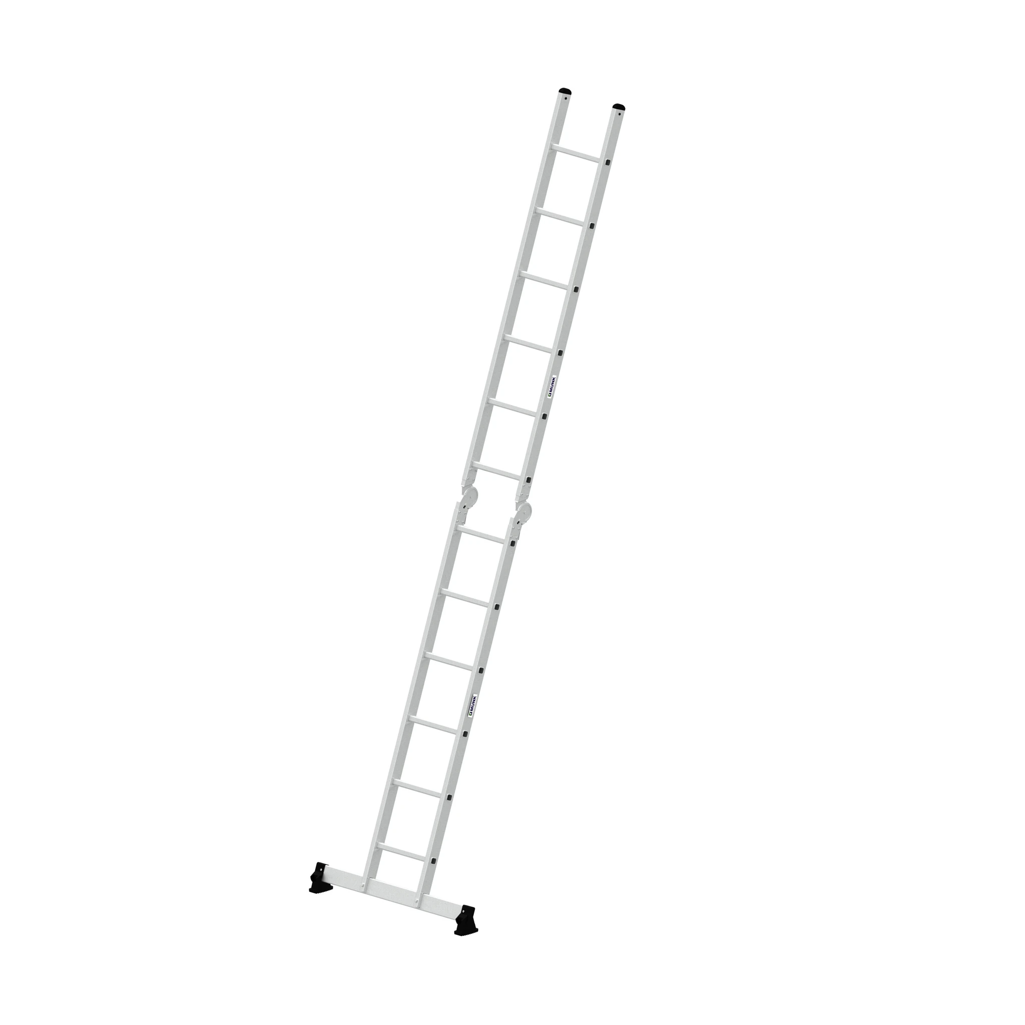 MUNK | Klappleiter 2-teilig mit nivello®-Traverse 2x6 Sprossen – Bild 2