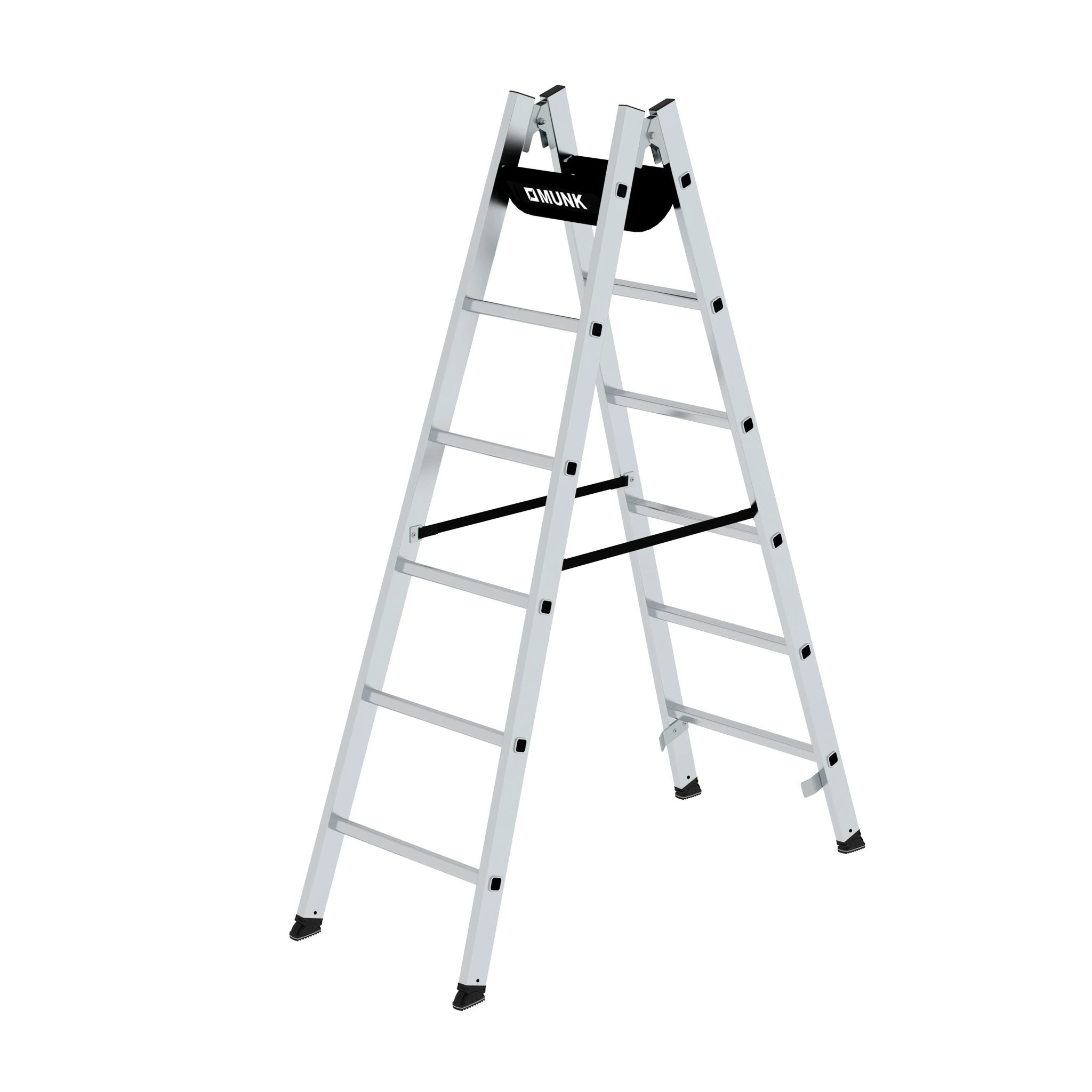 MUNK | Sprossen-Stehleiter 2x6 Sprossen