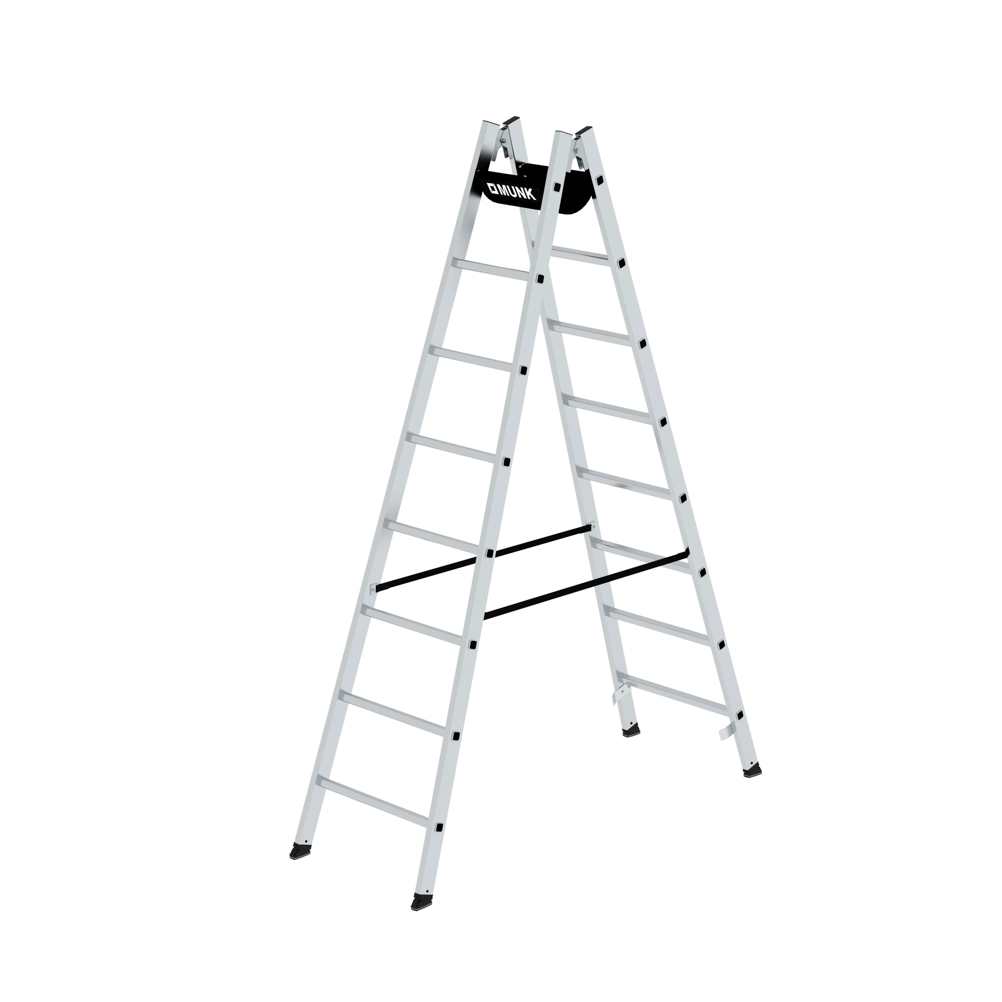 MUNK | Sprossen-Stehleiter 2x8 Sprossen