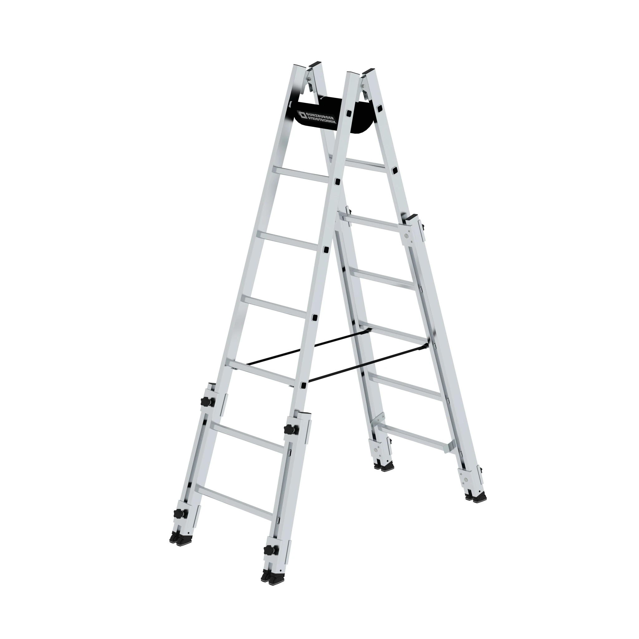 MUNK | Sprossen-Stehleiter treppengängig 2x7 Sprossen