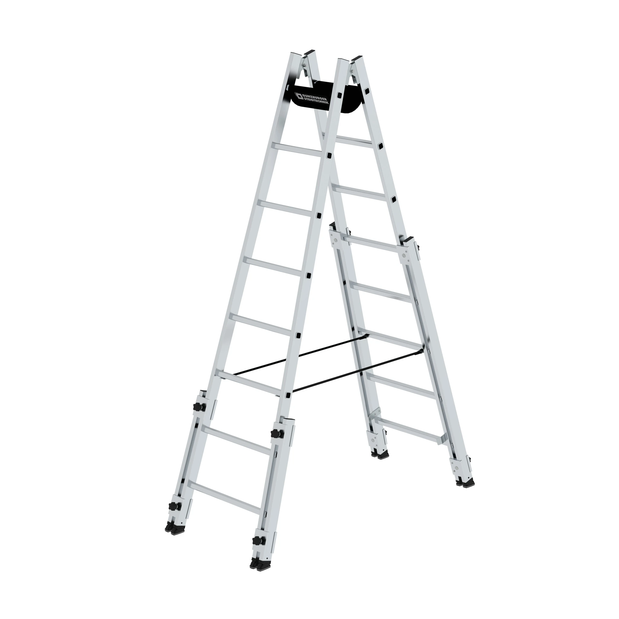 MUNK | Sprossen-Stehleiter treppengängig 2x8 Sprossen