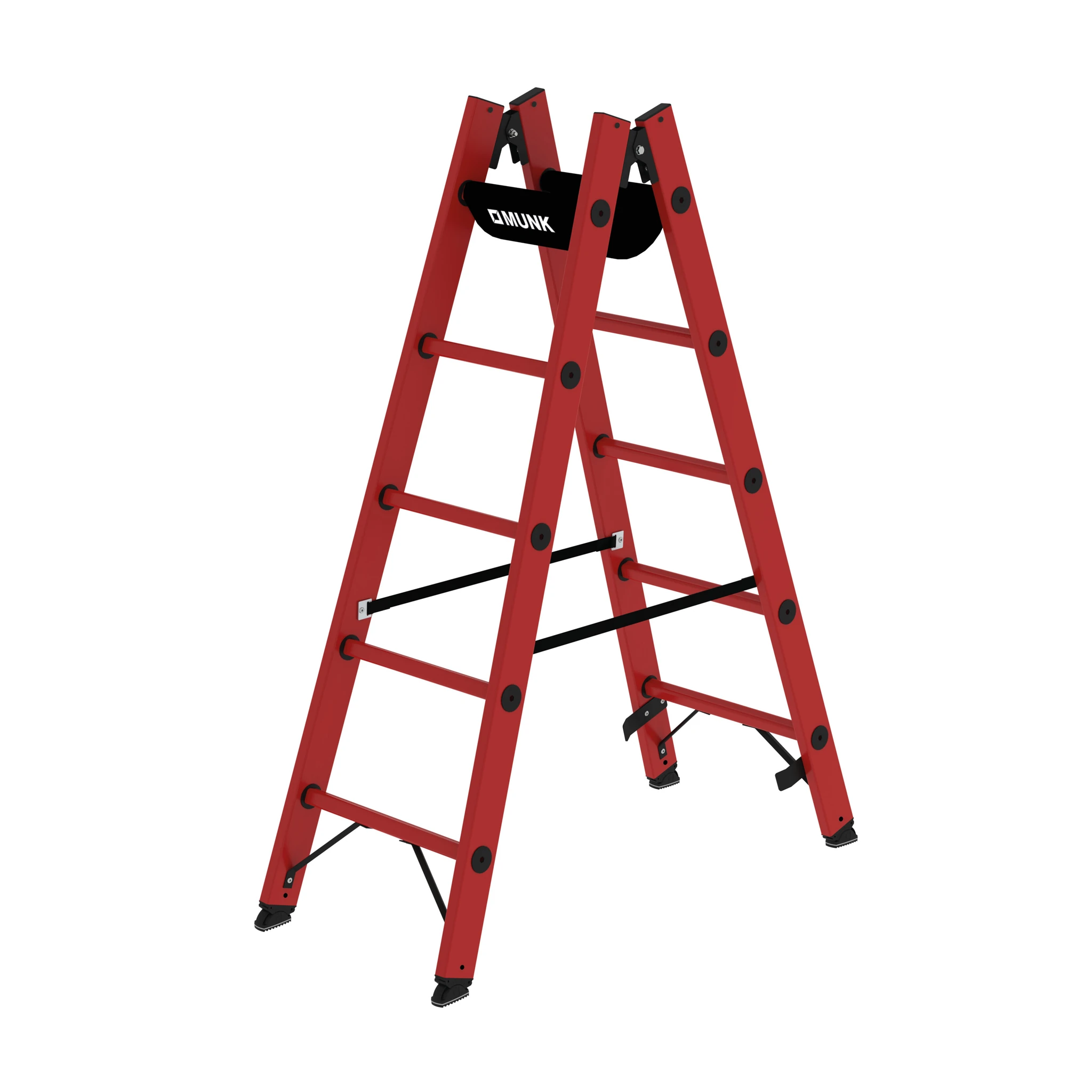 MUNK | Sprossen-Stehleiter GFK 2x5 Sprossen
