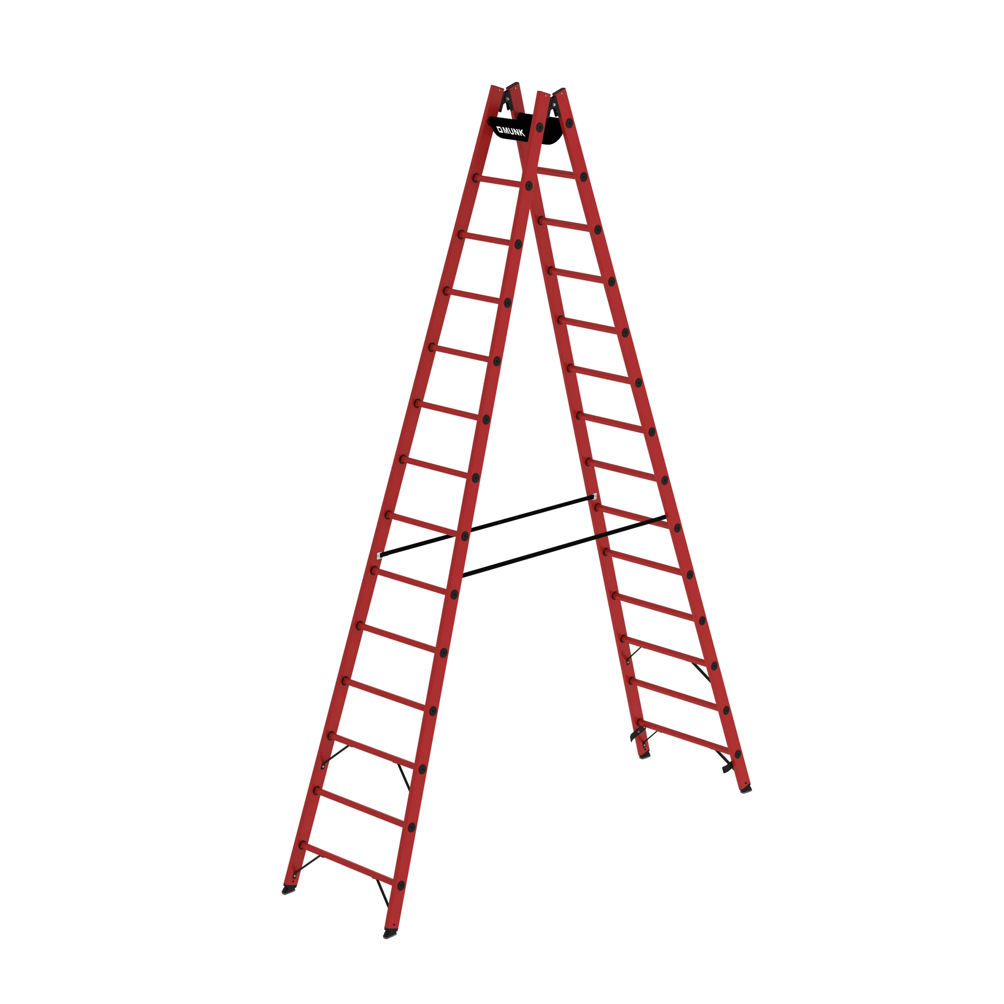 MUNK | Sprossen-Stehleiter GFK 2x14 Sprossen