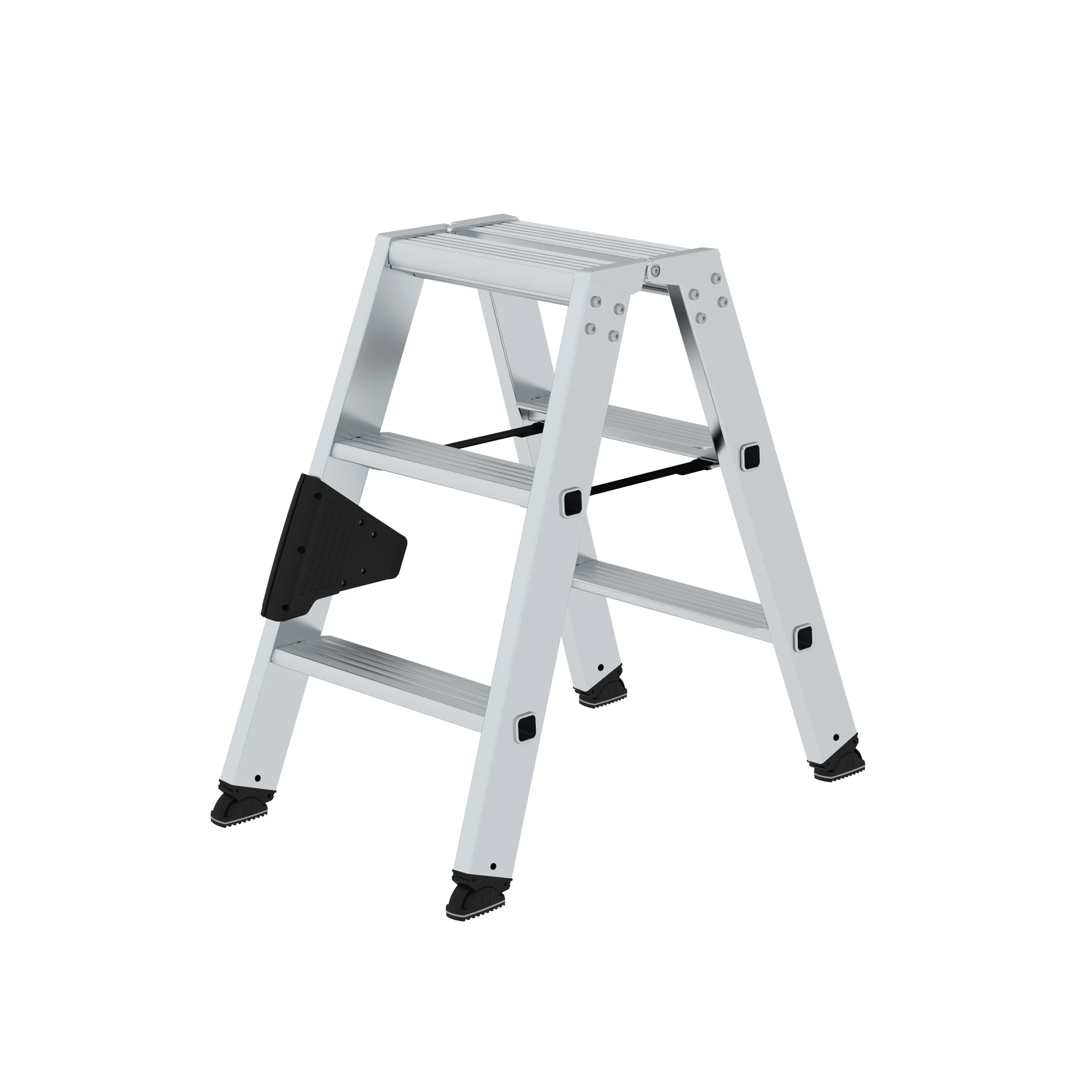MUNK | Stufen-Stehleiter beidseitig begehbar 2x3 Stufen