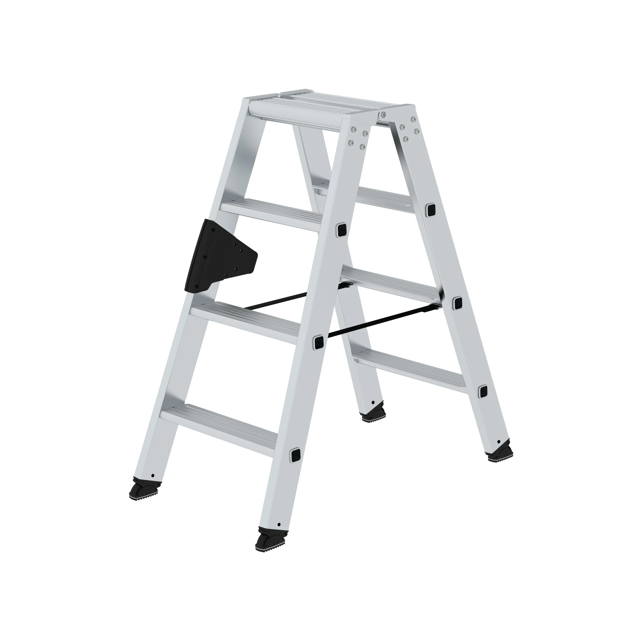 MUNK | Stufen-Stehleiter beidseitig begehbar 2x4 Stufen