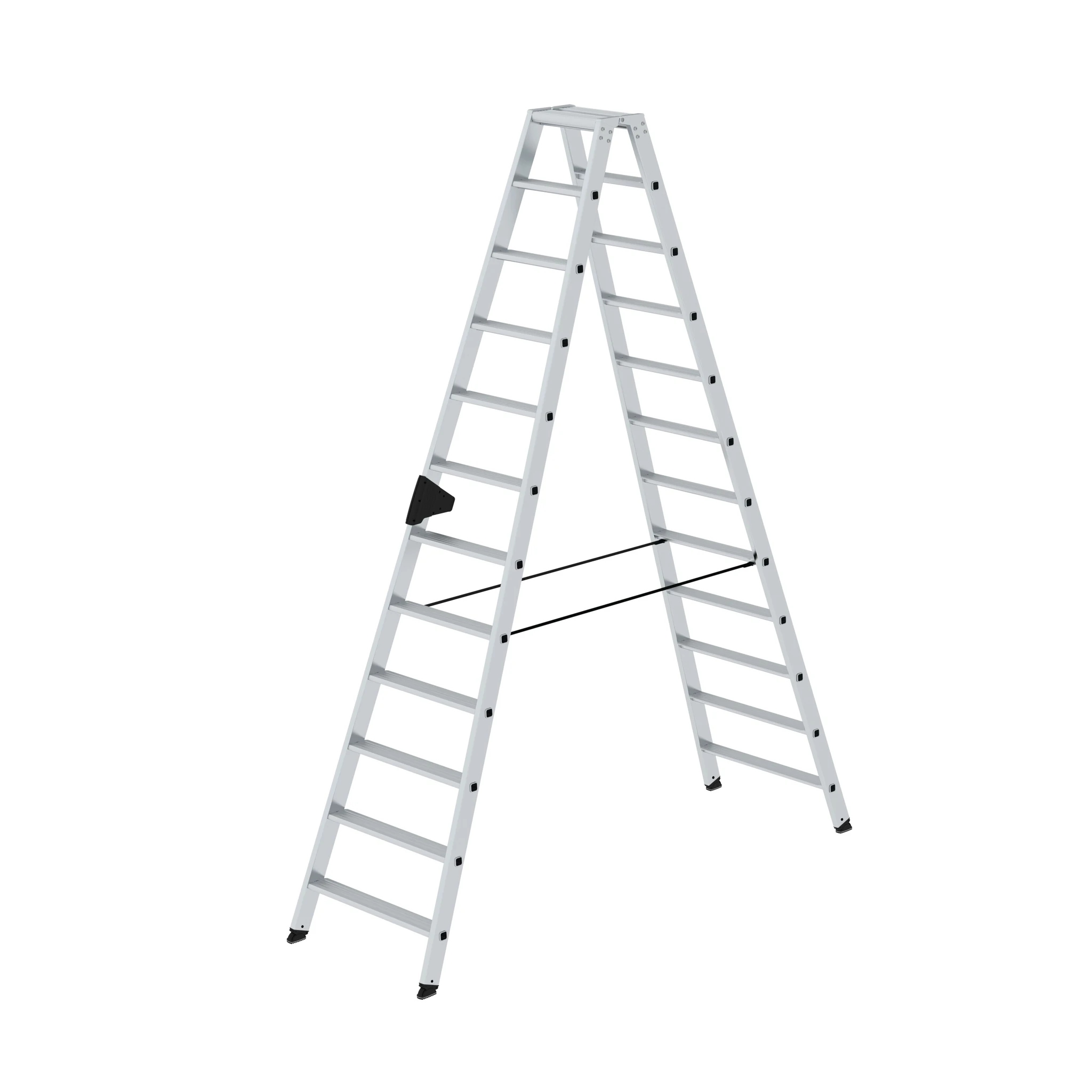 MUNK | Stufen-Stehleiter beidseitig begehbar 2x12 Stufen