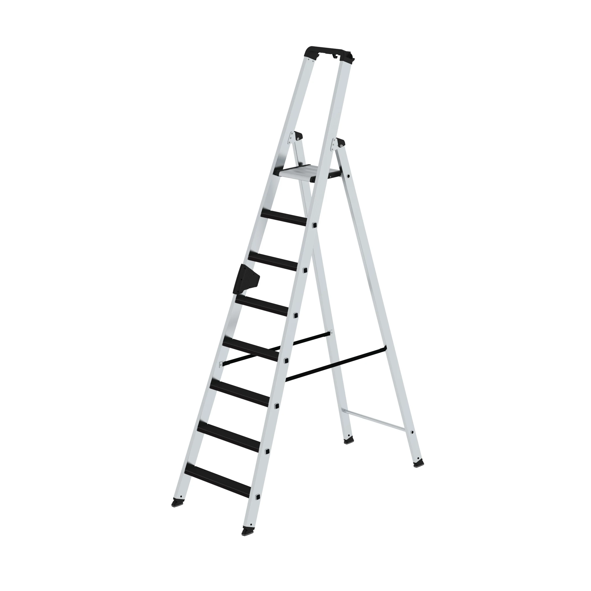 MUNK | Stufen-Stehleiter einseitig begehbar mit clip-step 8 Stufen