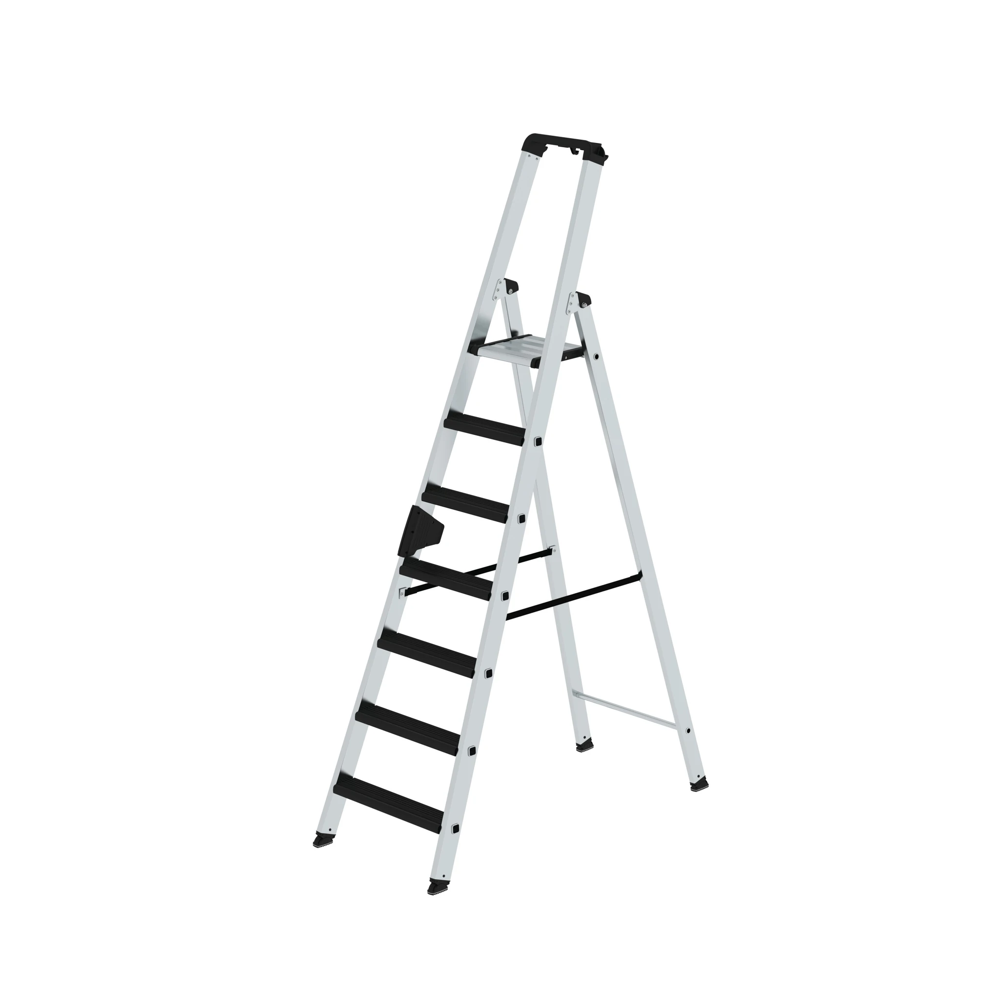 MUNK | Stufen-Stehleiter einseitig begehbar mit clip-step relax 7 Stufen