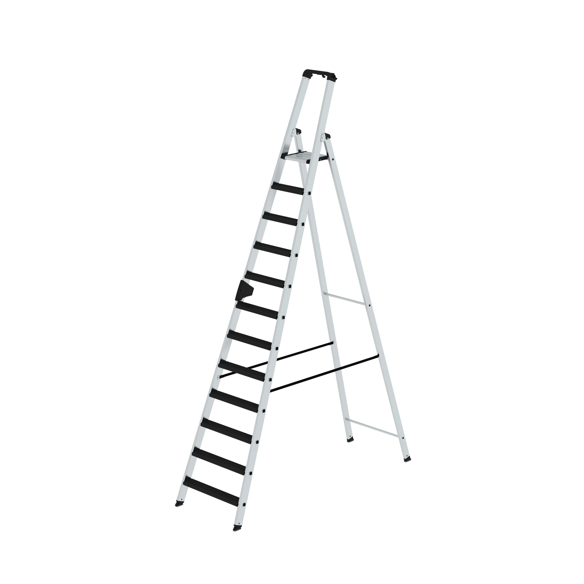 MUNK | Stufen-Stehleiter einseitig begehbar mit clip-step relax 12 Stufen