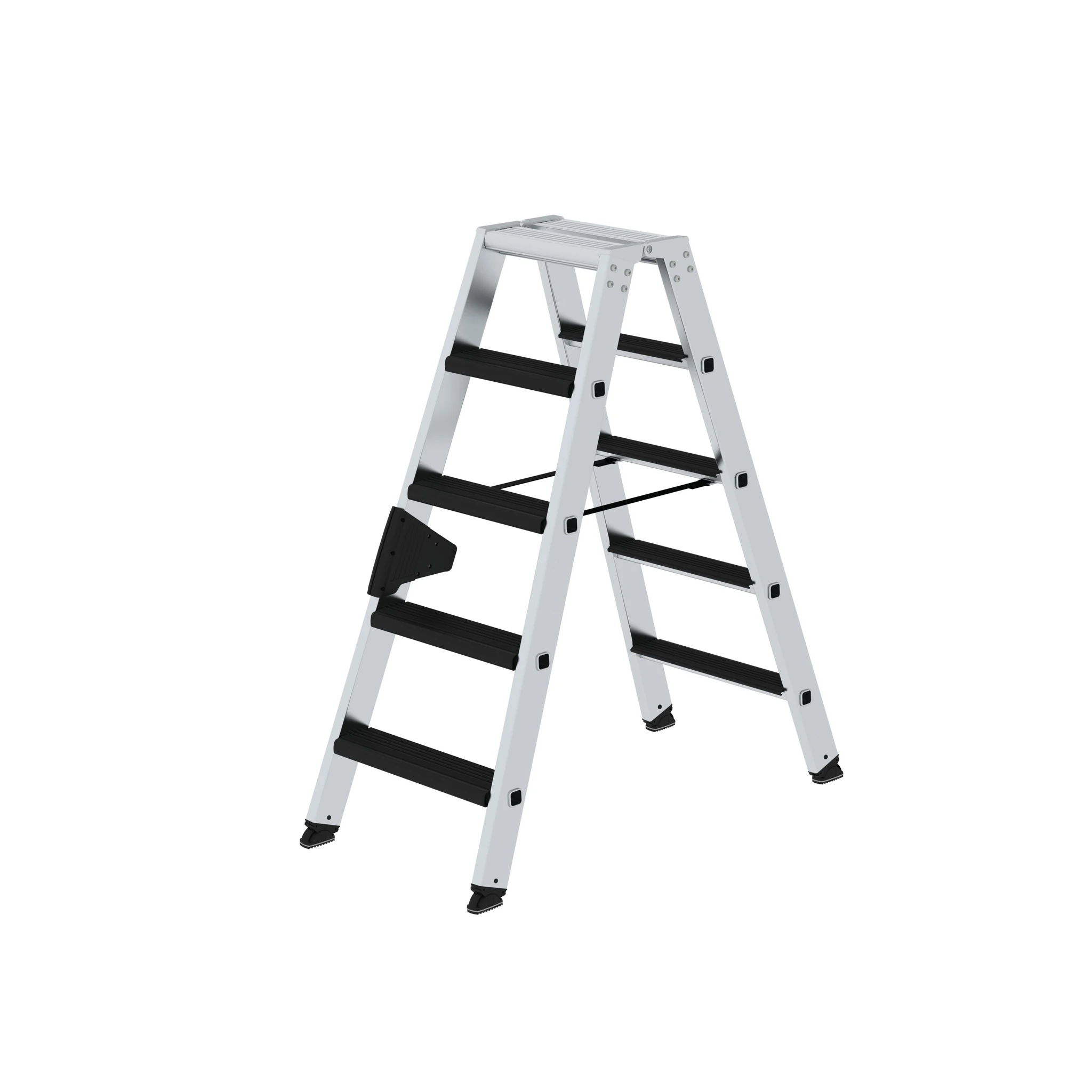 MUNK | Stufen-Stehleiter beidseitig begehbar mit clip-step relax 2x5 Stufen