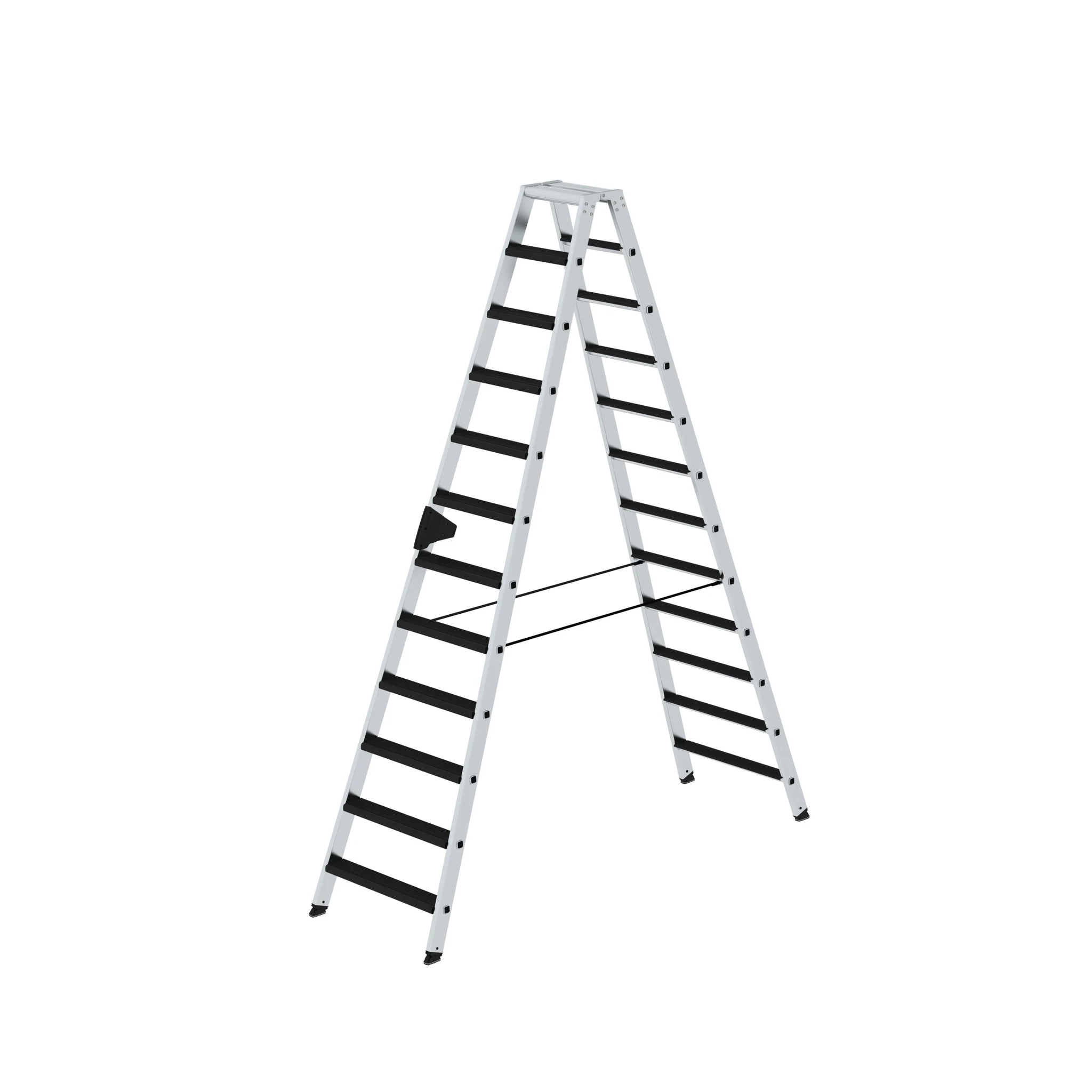 MUNK | Stufen-Stehleiter beidseitig begehbar mit clip-step relax 2x12 Stufen