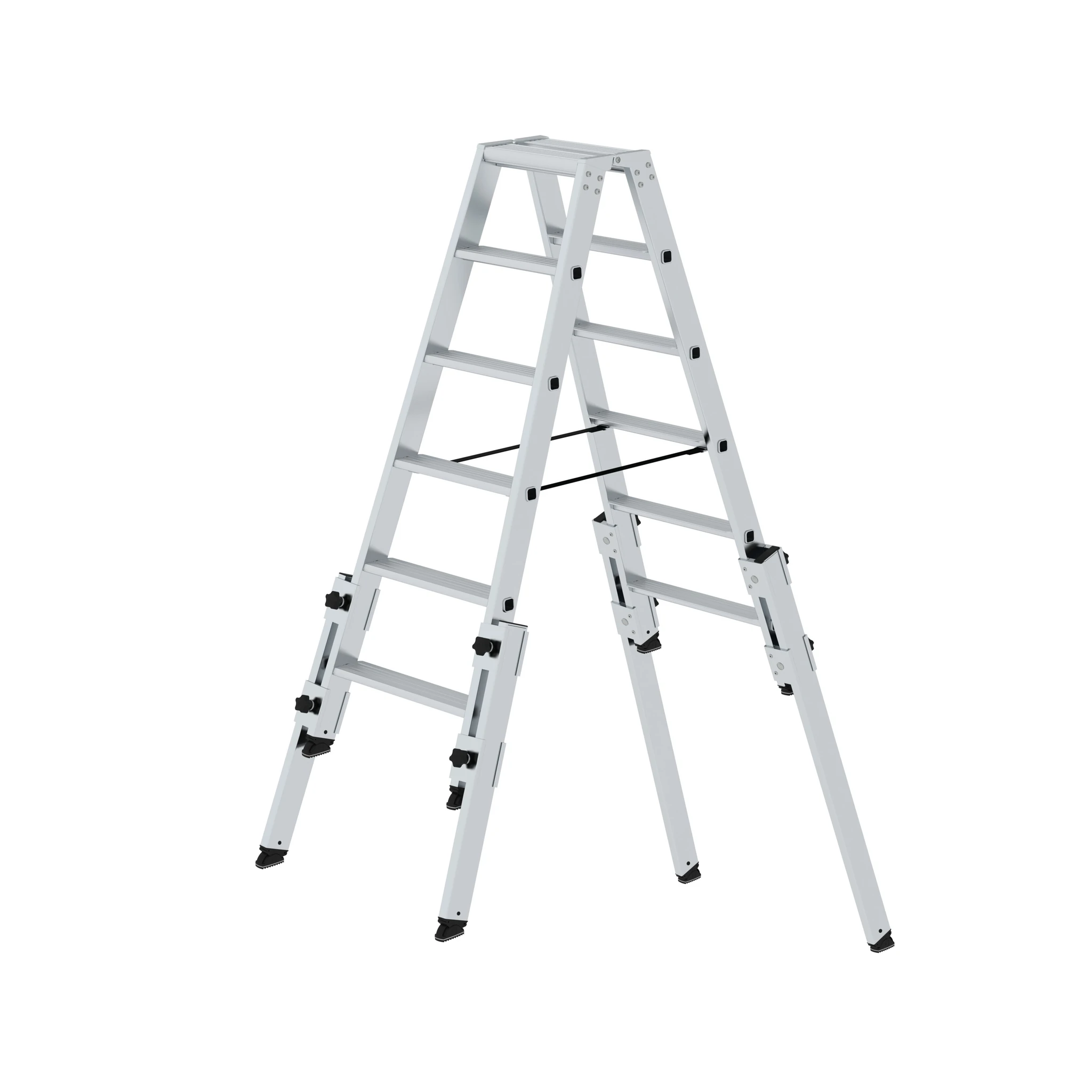 MUNK | Stufen-Stehleiter treppengängig 2x6 Stufen – Bild 2