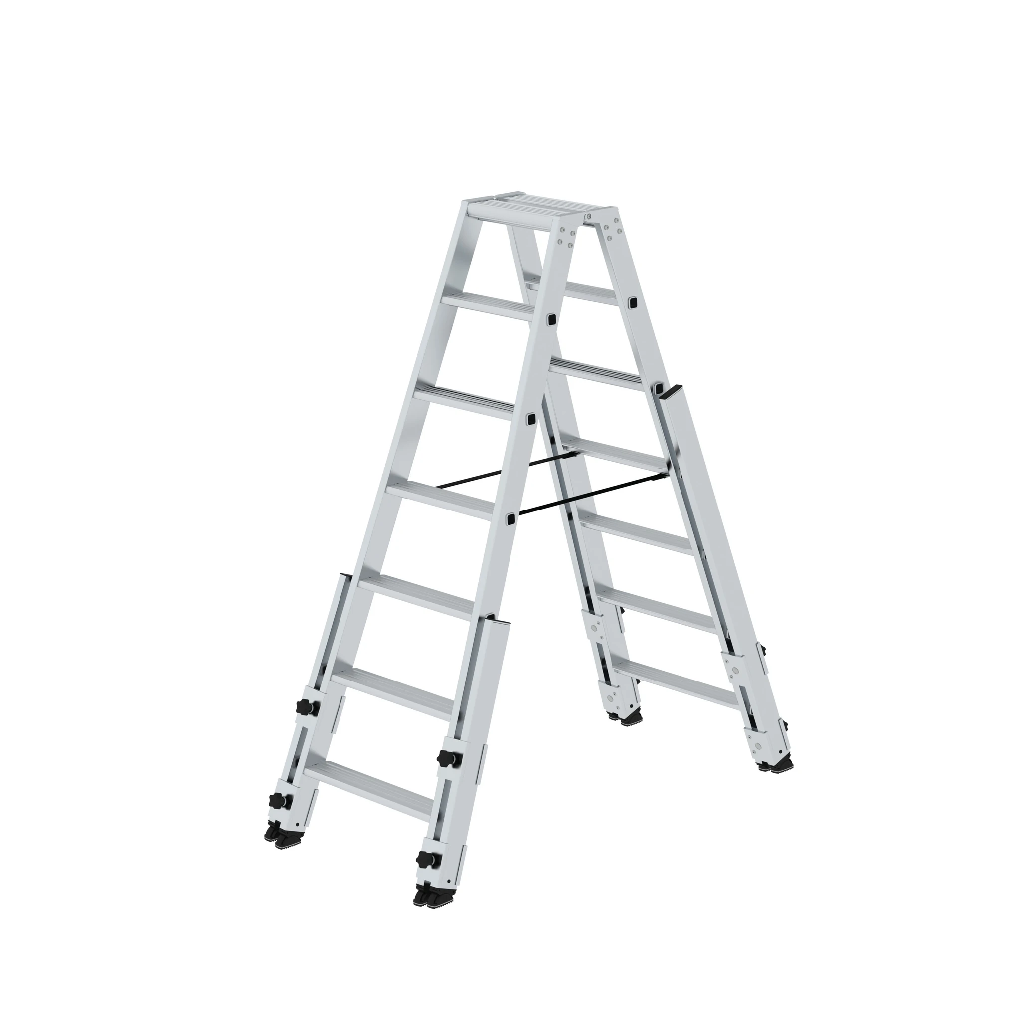 MUNK | Stufen-Stehleiter treppengängig 2x7 Stufen