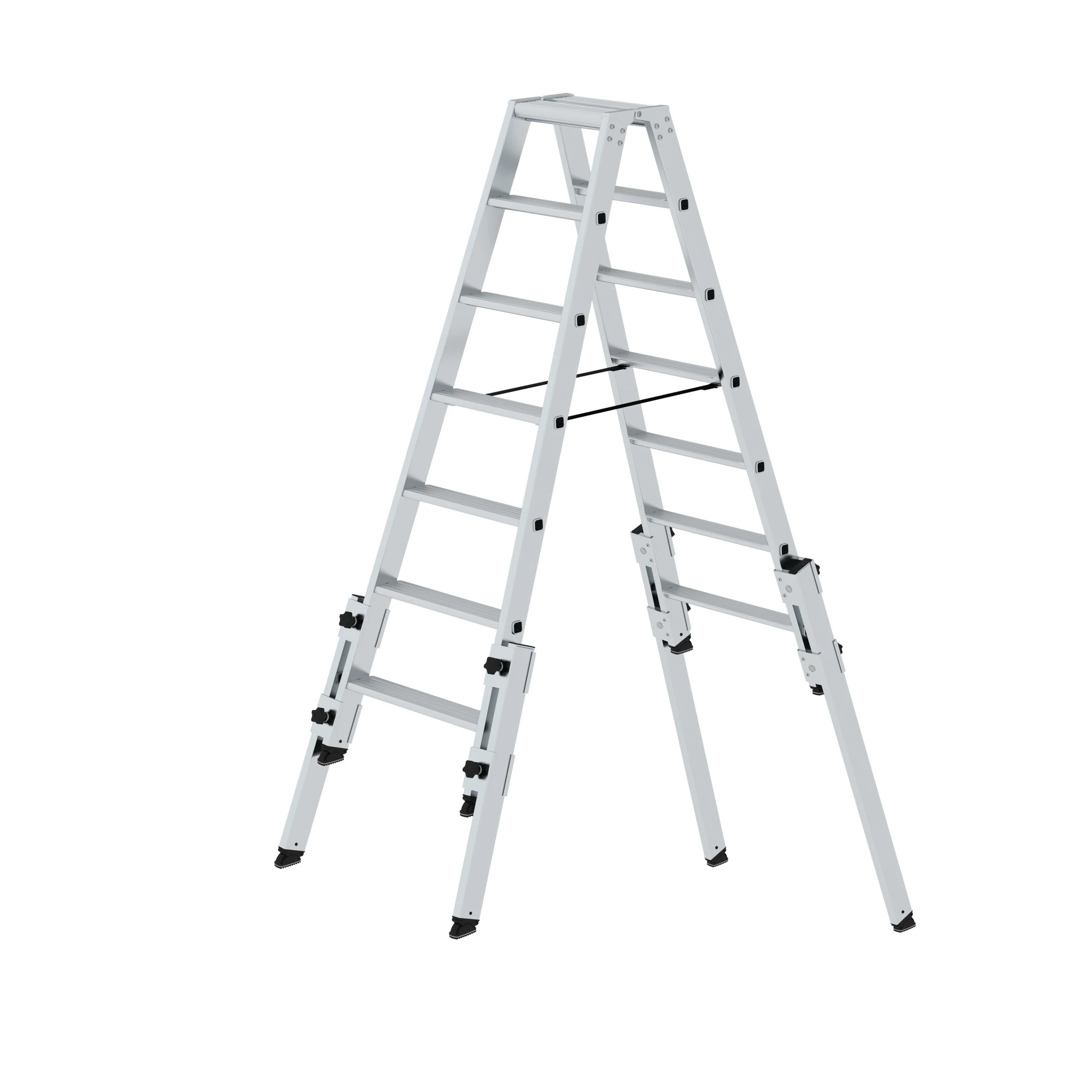MUNK | Stufen-Stehleiter treppengängig 2x7 Stufen – Bild 2