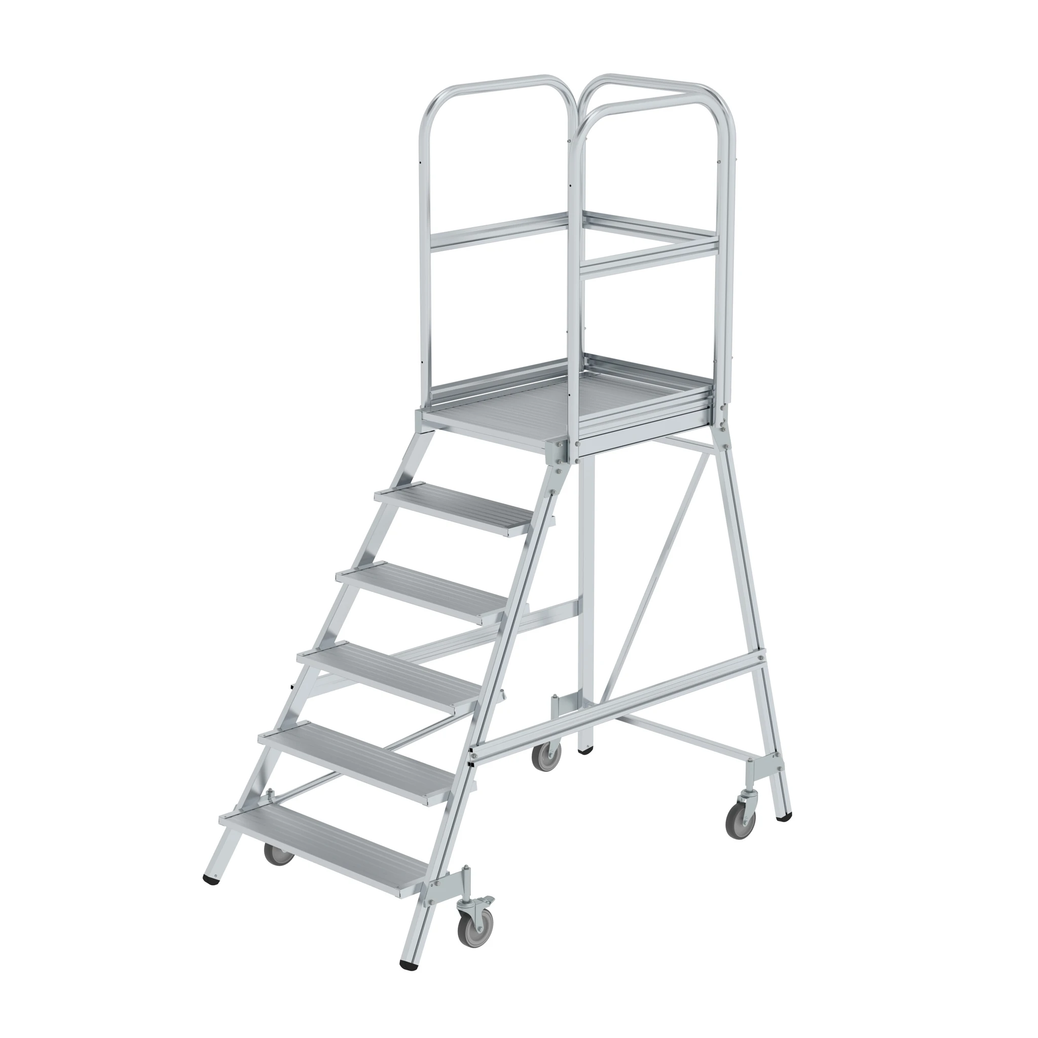 MUNK | Podesttreppe einseitig begehbar 6 Stufen