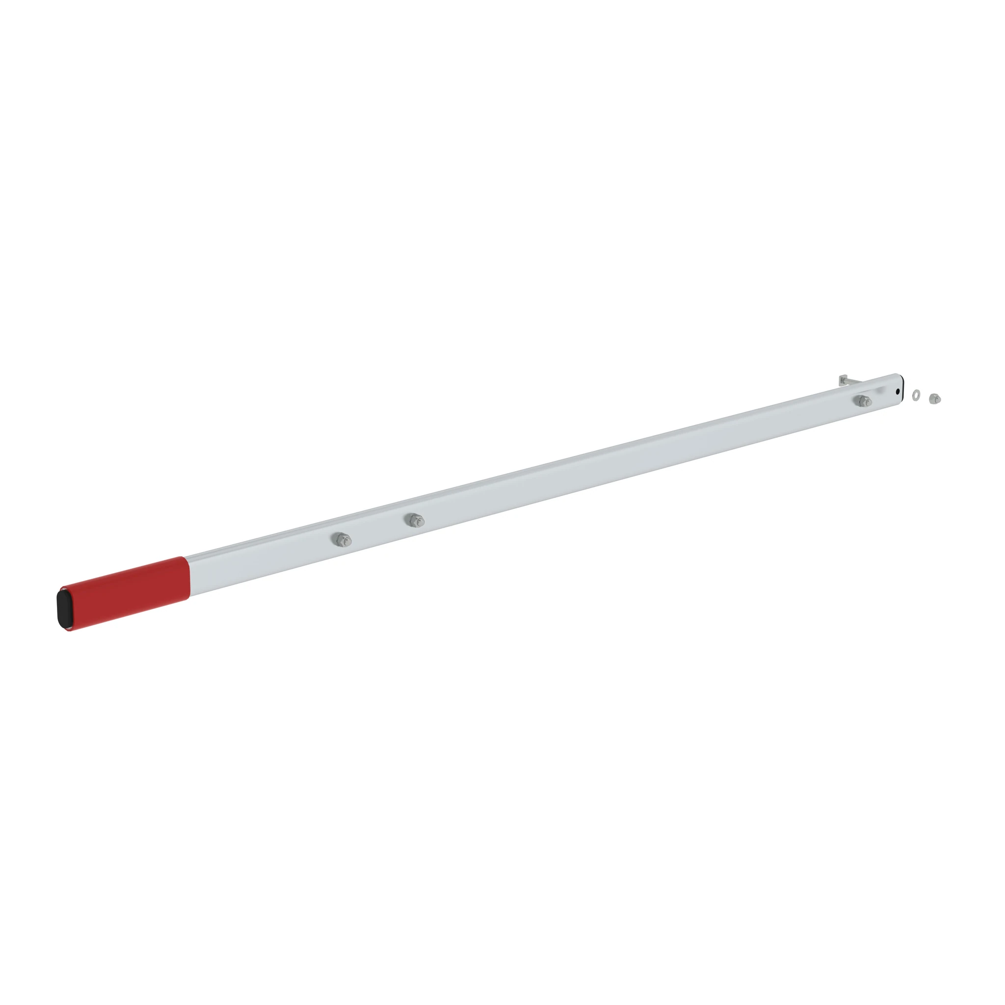 MUNK | Schiebegriff inkl. Schrumpfschlauch für Arbeitspodest fahrbar 5 stufig, Länge 1380 mm