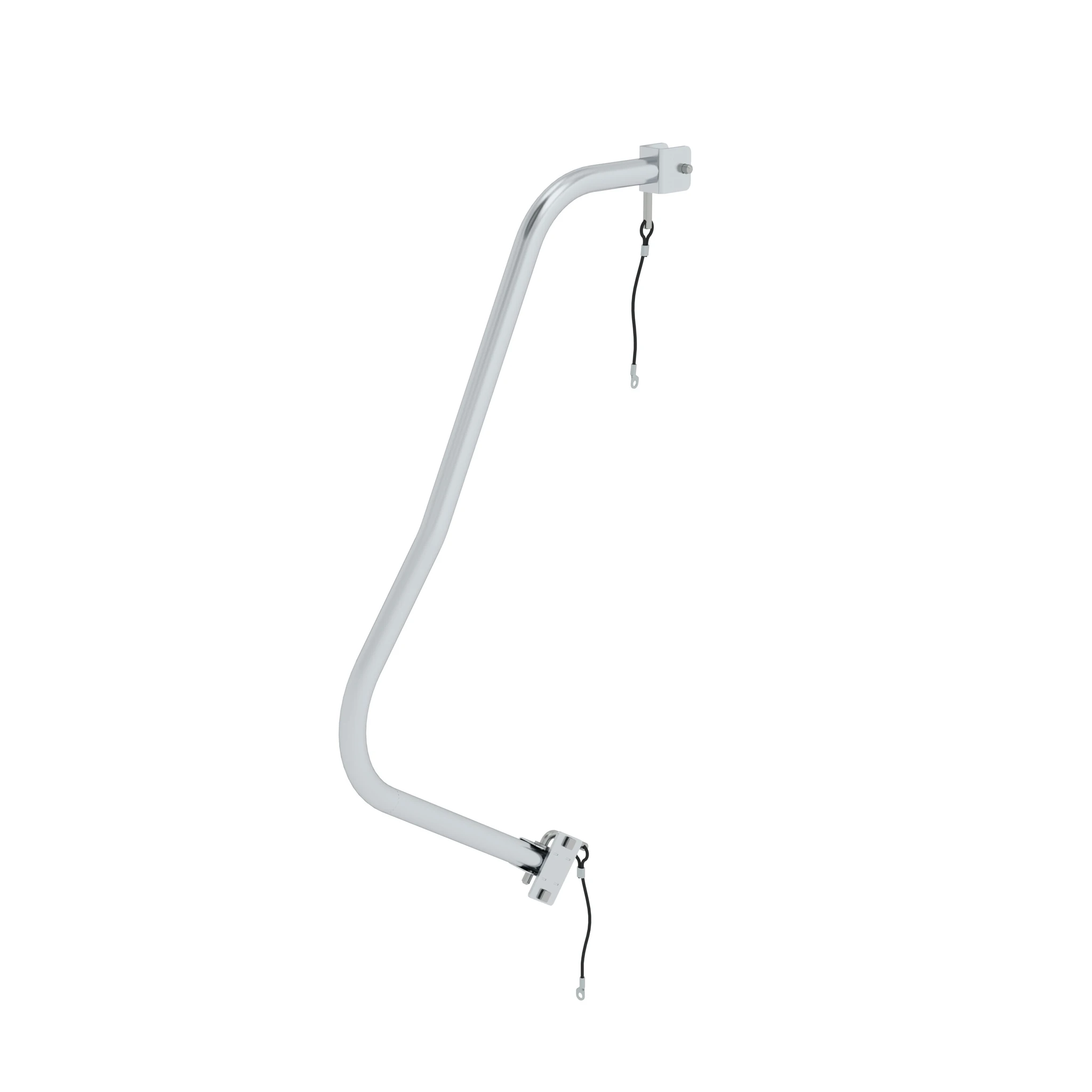MUNK | Handlauf steckbar links für Podesttreppe 3-4-stufig